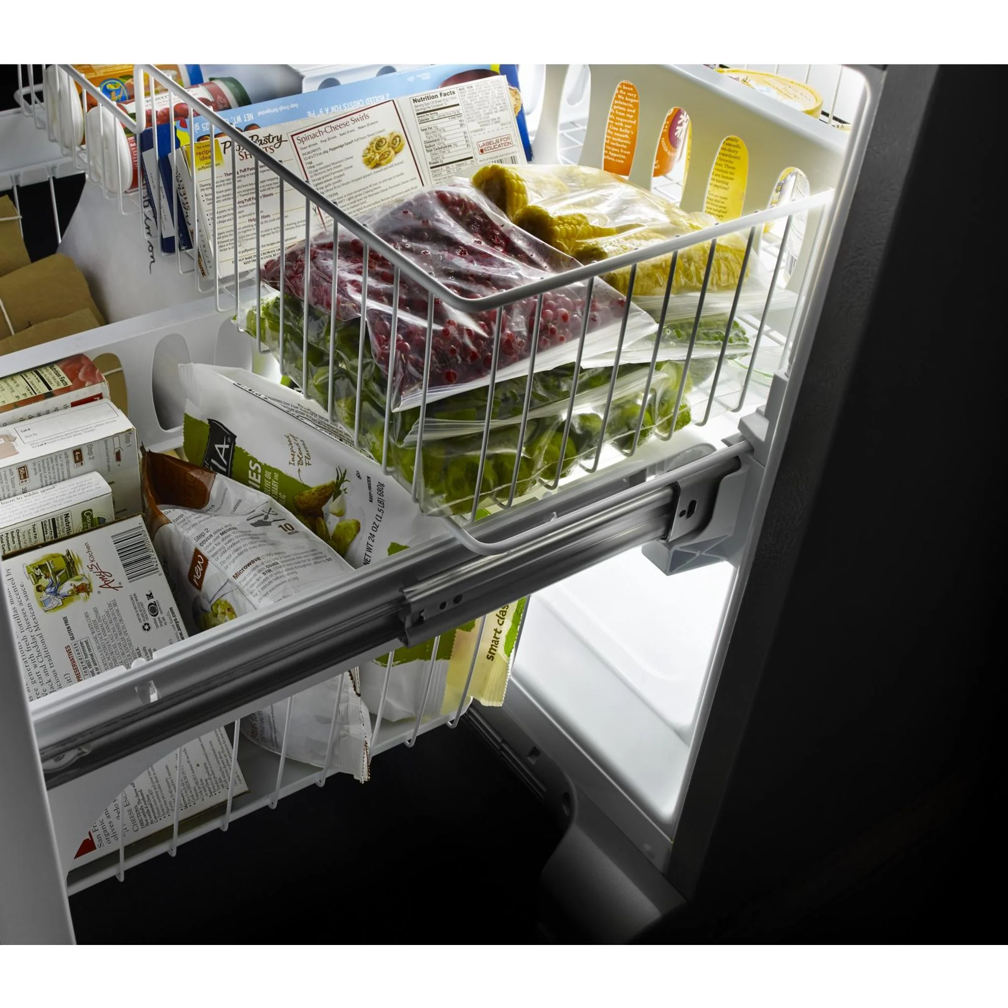 Whirlpool 33-inch Wide French Door Refrigerator - 22 cu. ft. -White (WRFF5333PW) - Image 5