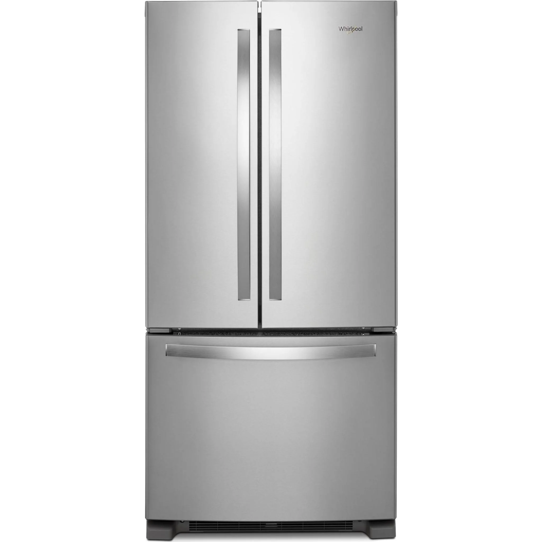 Whirlpool 33-inch Wide French Door Refrigerator - 22 cu. ft. -Fingerprint Resistant Stainless Steel (WRFF5333PZ)
