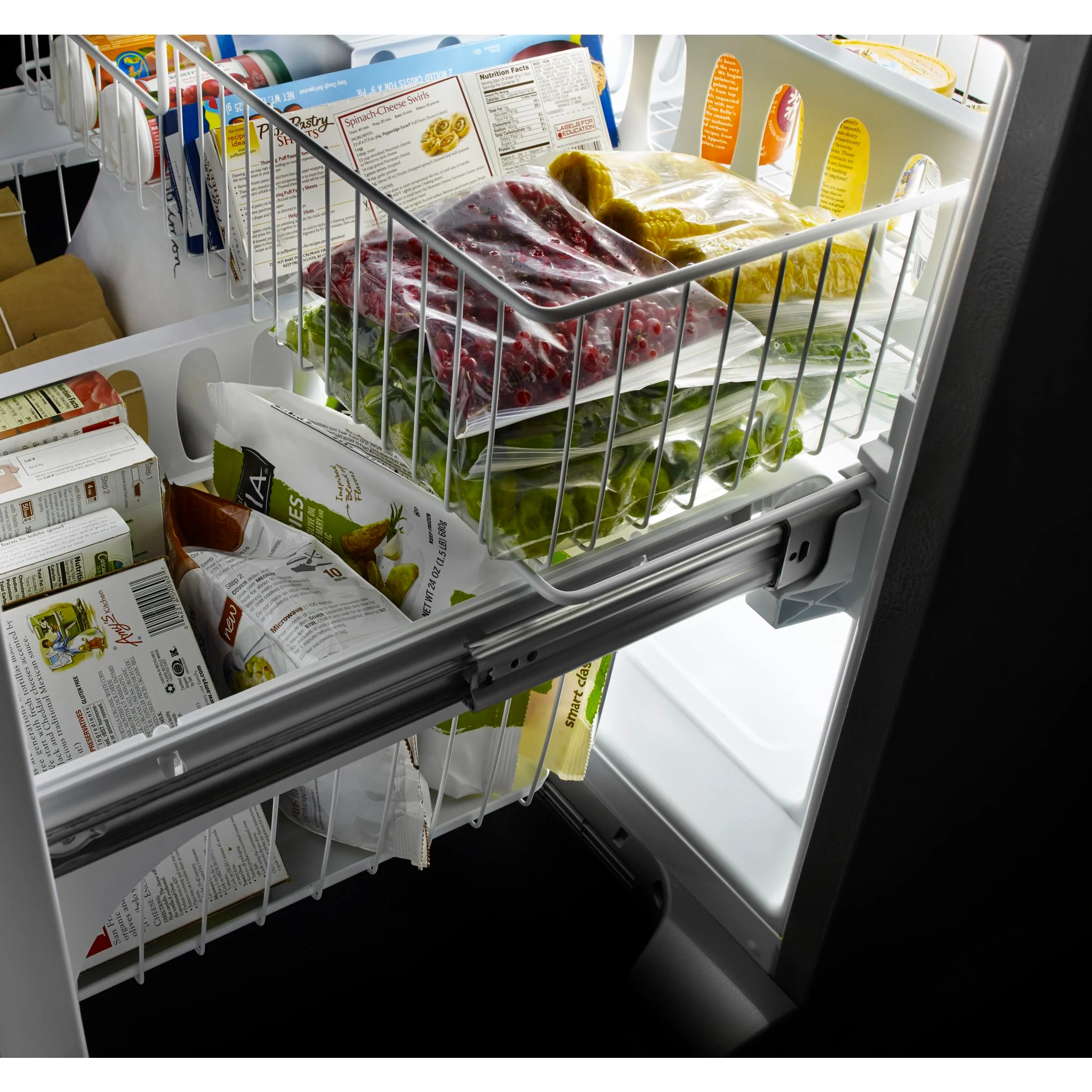 Whirlpool 33-inch Wide French Door Refrigerator - 22 cu. ft. -Fingerprint Resistant Stainless Steel (WRFF5333PZ) - Image 9