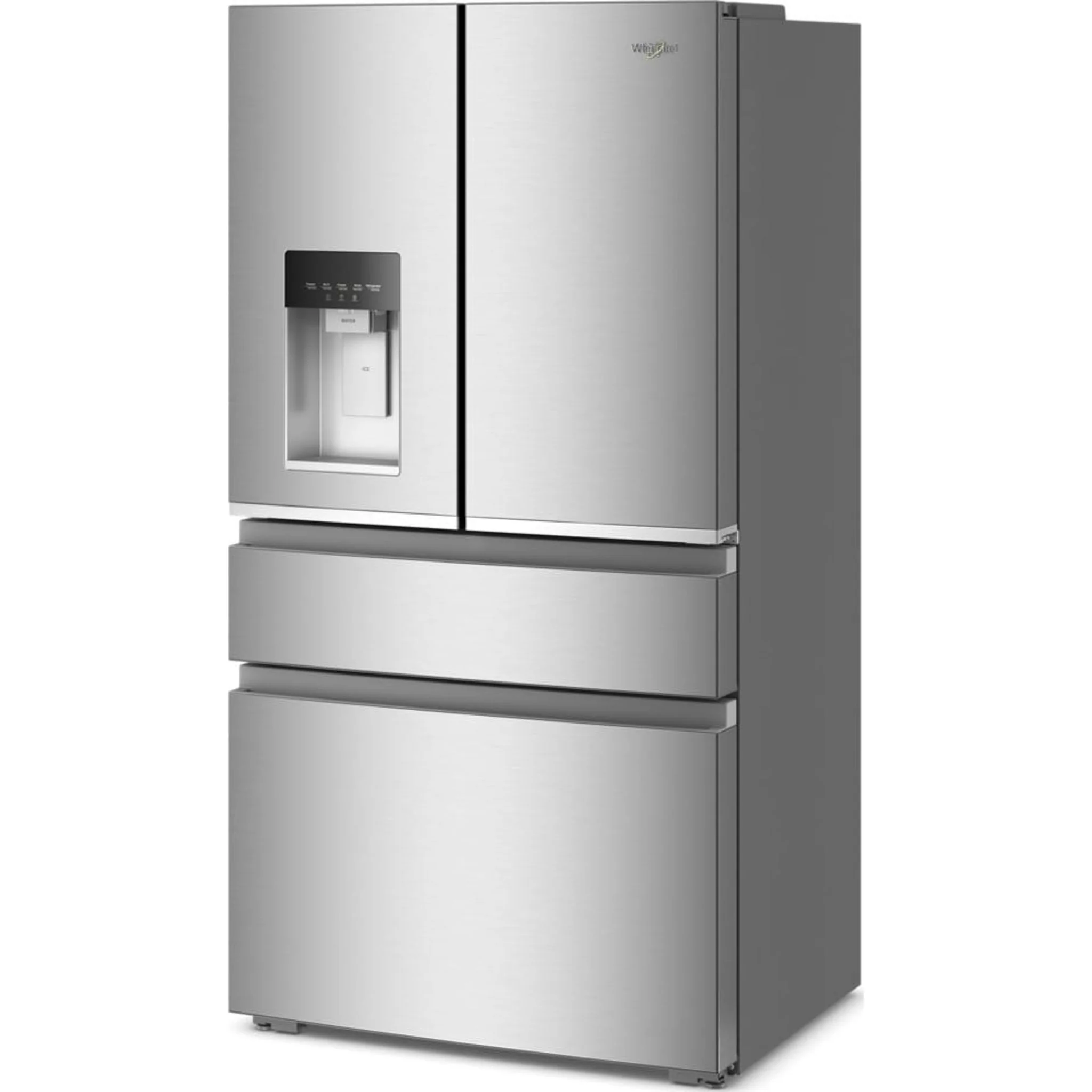 Whirlpool 36-inch Wide True Counter Depth 4-Door French Door Refrigerator - 22 cu. ft. -Fingerprint-Resistant Stainless Finish (WRMC7036RZ) - Image 4
