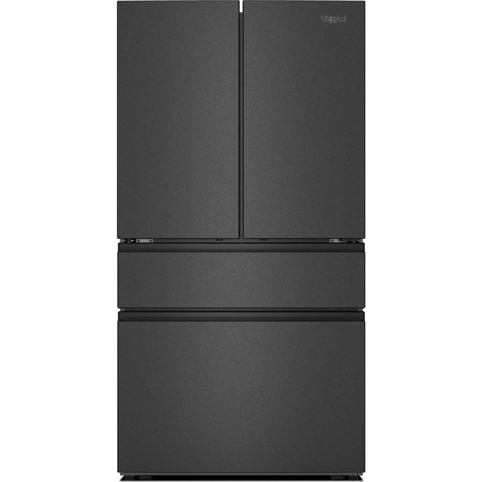 Whirlpool 30 Cu. Ft. Family-Sized Capacity French door refrigerator with Flexible Tempearture Drawer - Print Resist Blk Stnlss (WRMF3336SV)