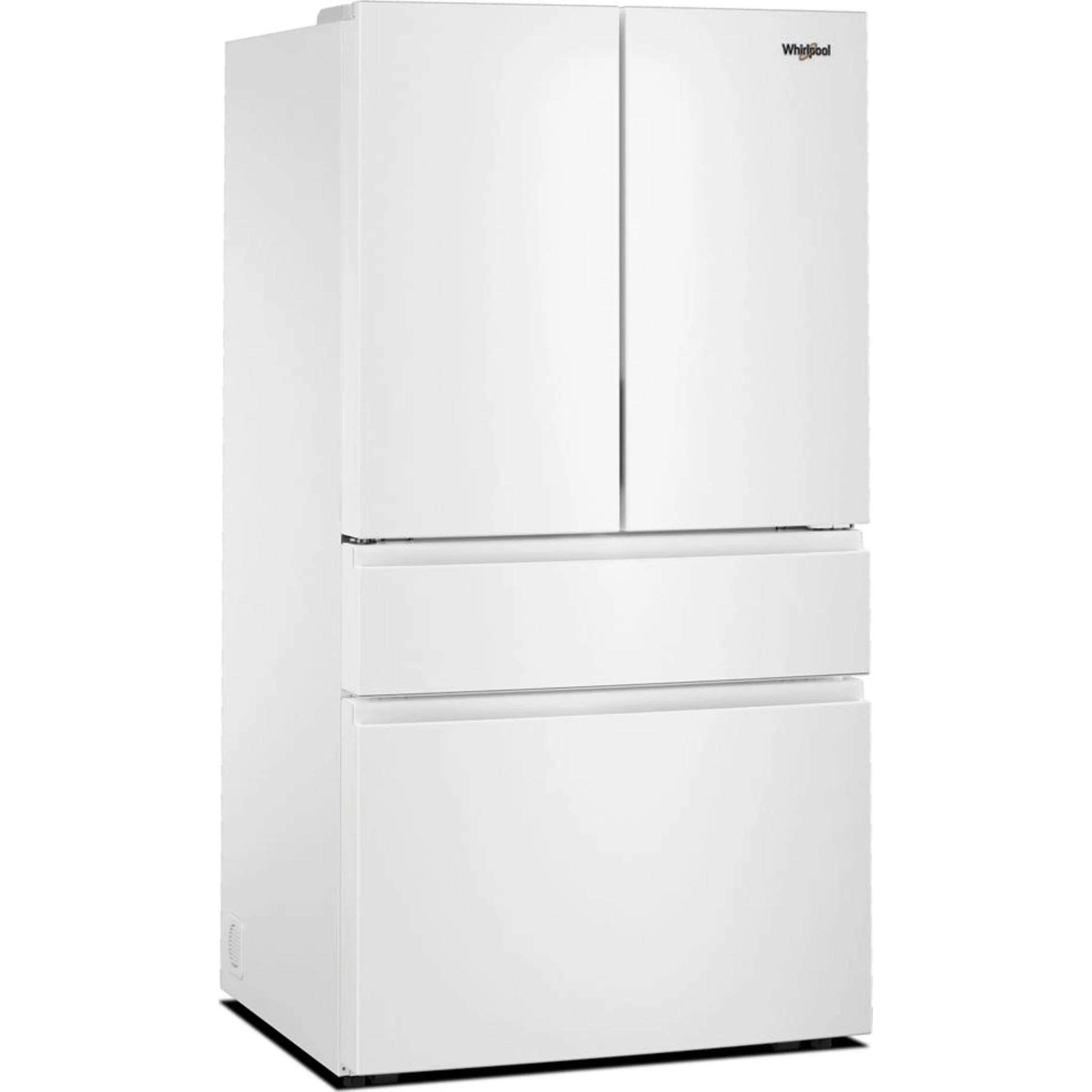 Whirlpool 30 Cu. Ft. Family-Sized Capacity French door refrigerator with Flexible Tempearture Drawer - White (WRMF3336SW) - Image 3