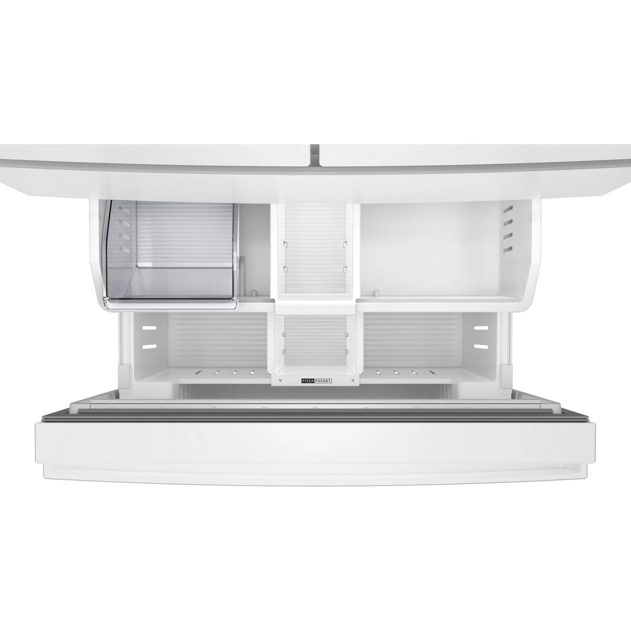 Whirlpool 30 Cu. Ft. Family-Sized Capacity French door refrigerator with Flexible Tempearture Drawer - White (WRMF3336SW) - Image 9