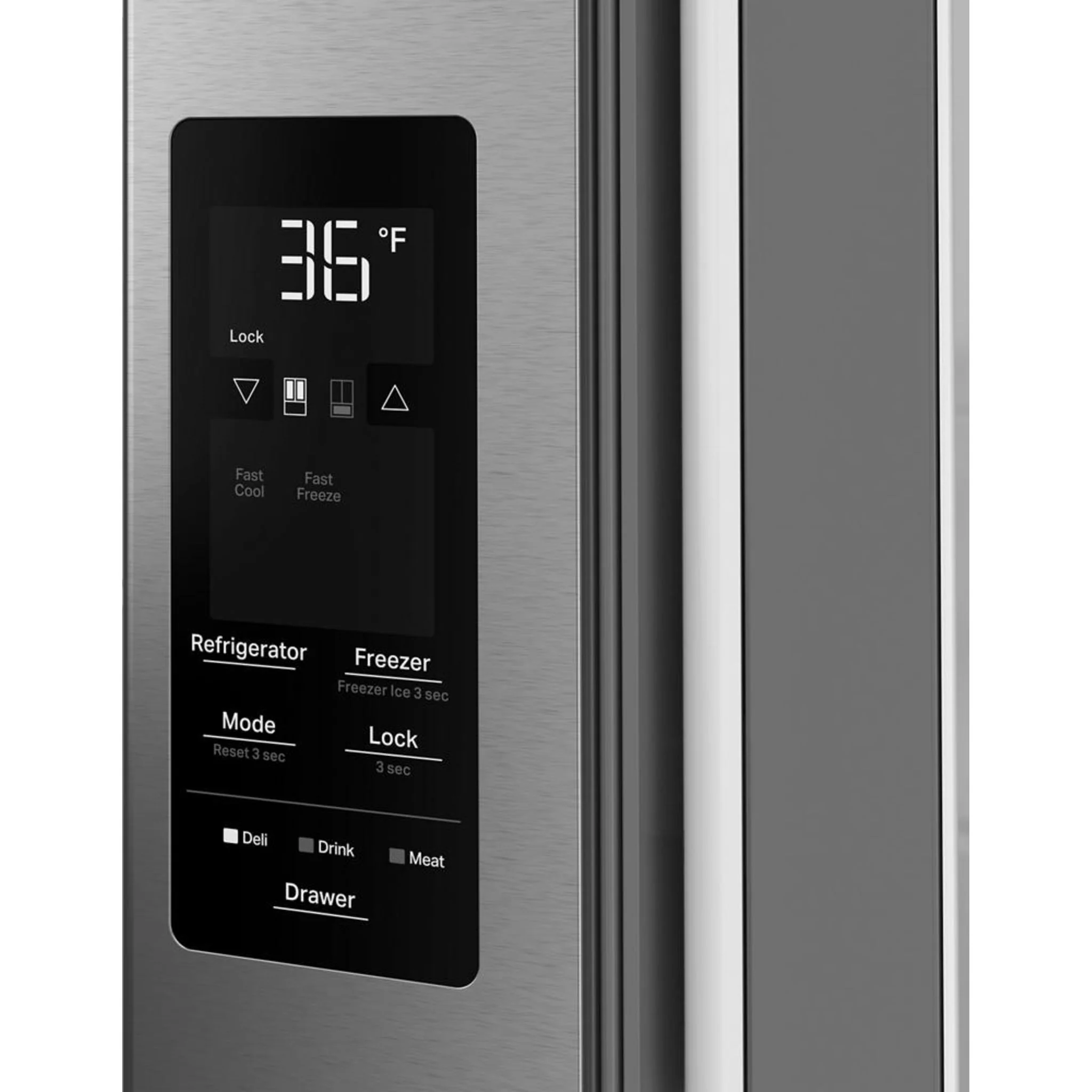 Whirlpool 30 Cu. Ft. French Door Refrigerator with Flexible Temperature Drawer - Fingerprint Resistant Stainless Steel (WRMF3336SZ) - Image 20