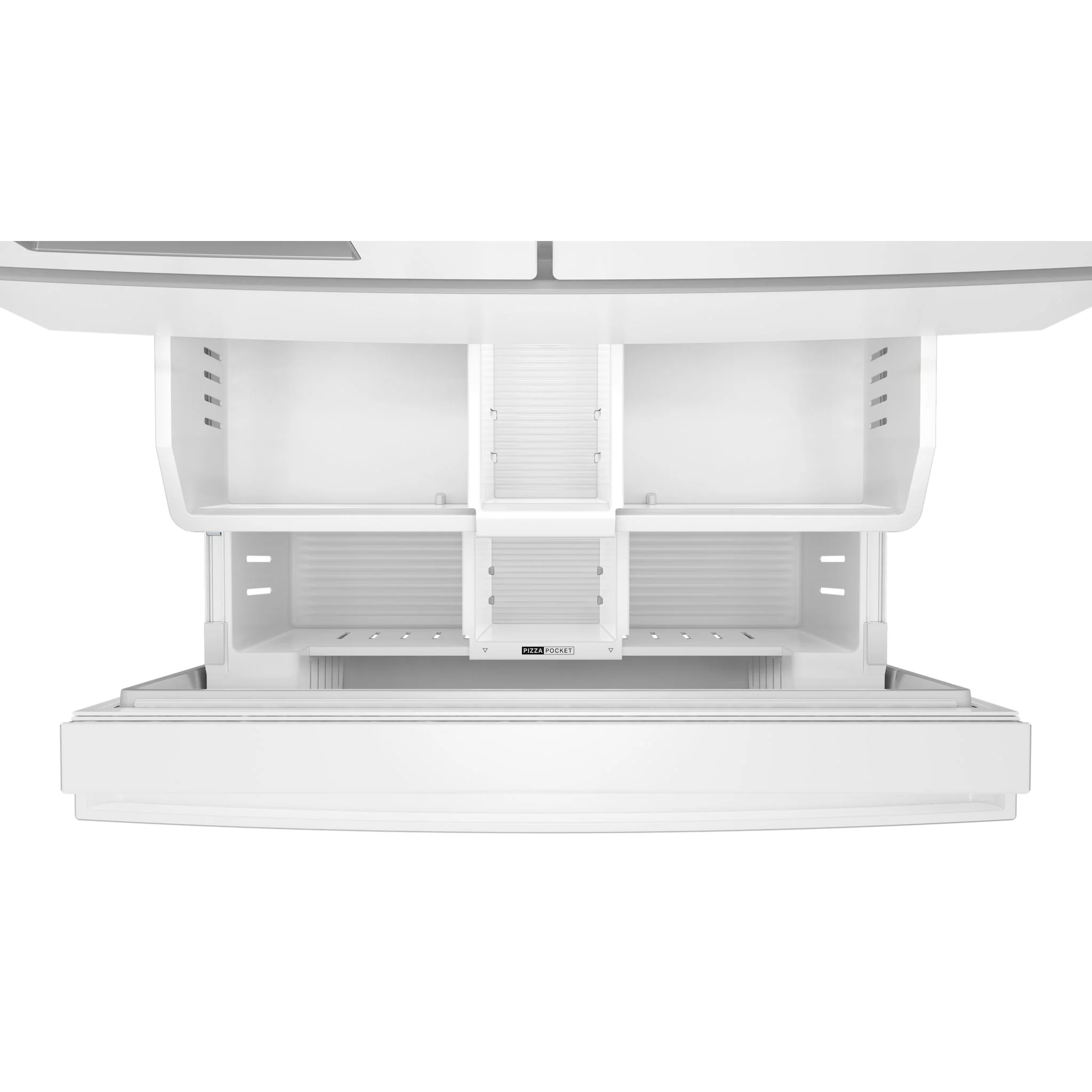 Whirlpool 29 Cu. Ft. Family-Sized Capacity French door refrigerator with Flexible Temperature Drawer - White (WRMF3536SW) - Image 5