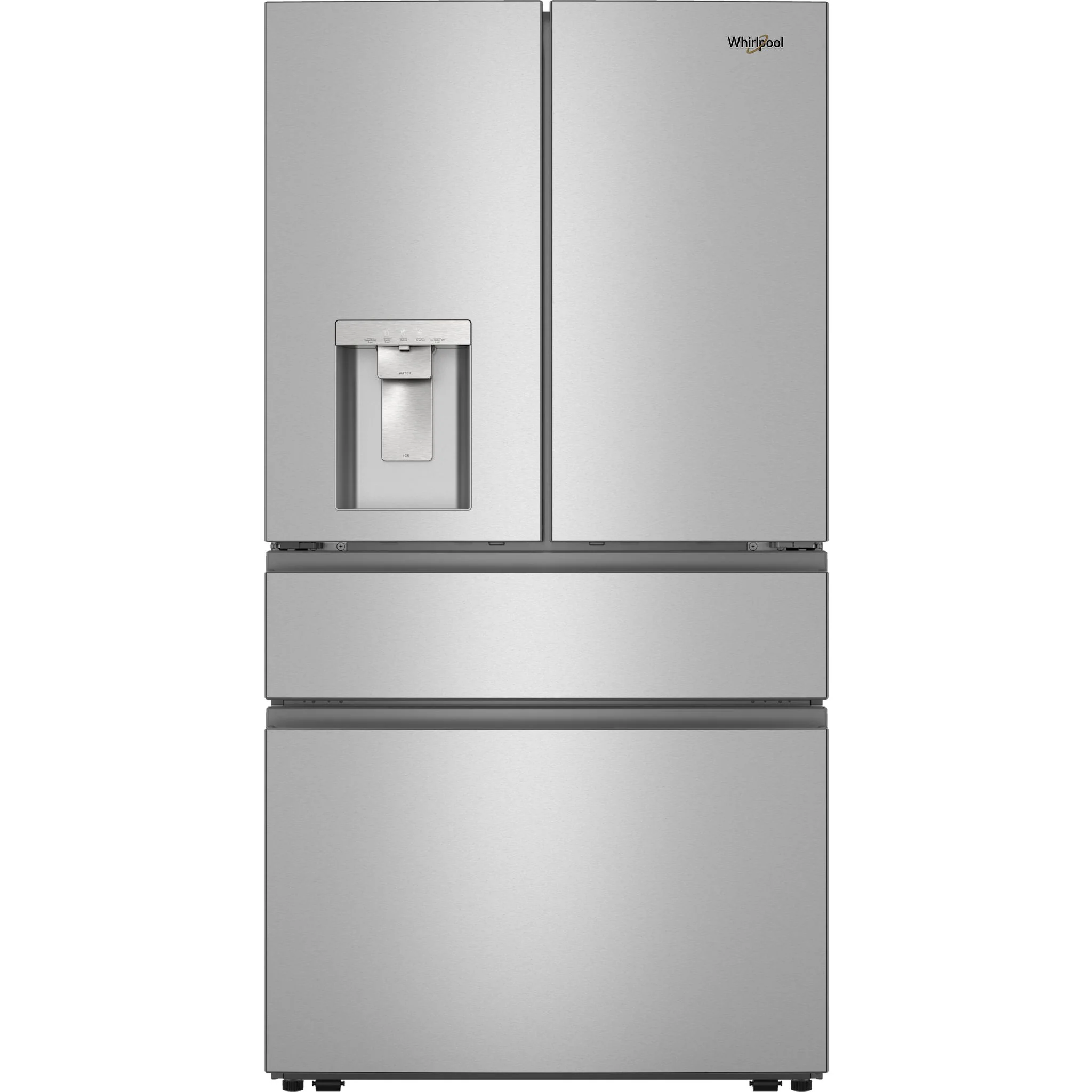 Whirlpool 29 Cu. Ft. French Door Refrigerator with Flexible Temperature Drawer - Fingerprint Resistant Stainless Steel (WRMF3536SZ) - Image 2