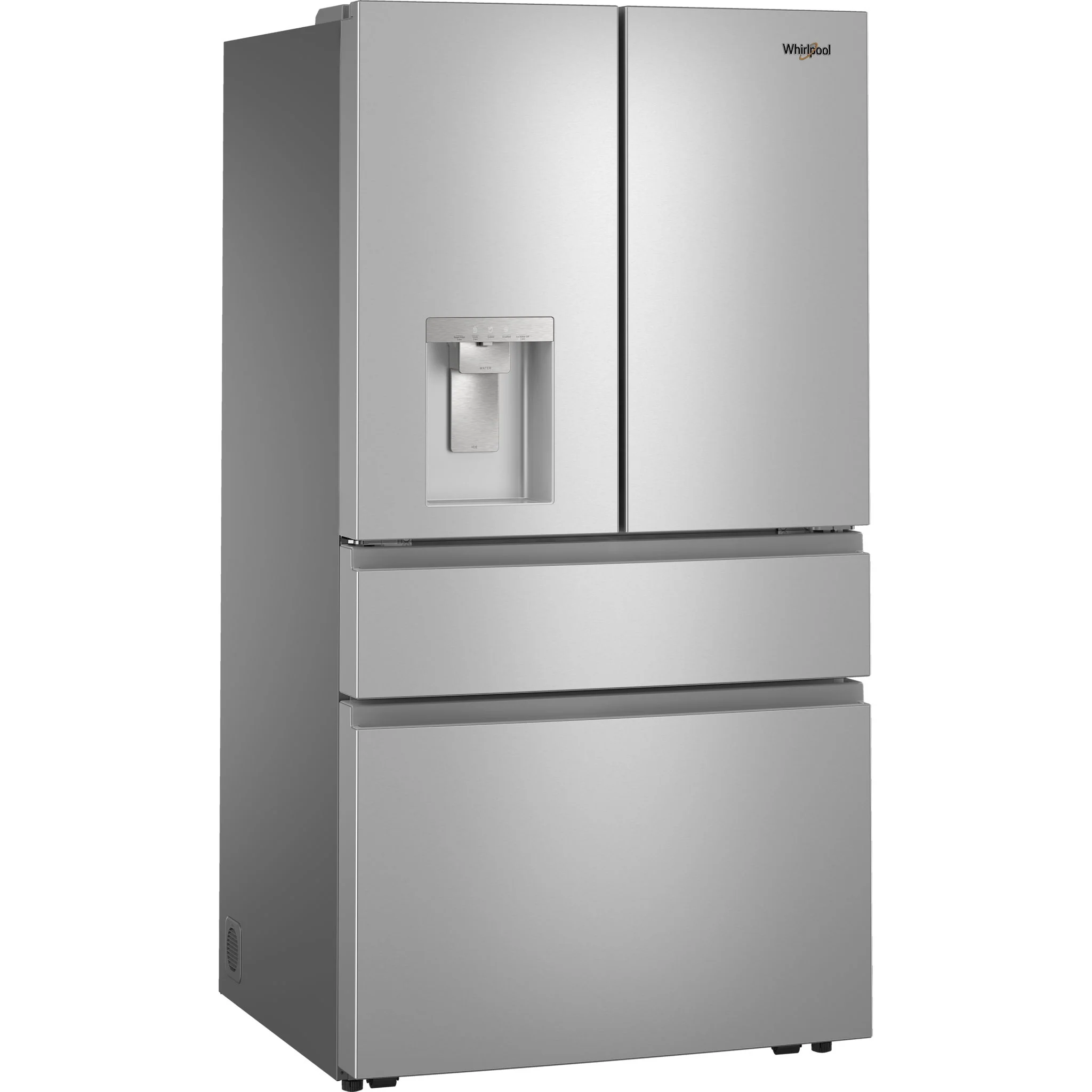 Whirlpool 29 Cu. Ft. French Door Refrigerator with Flexible Temperature Drawer - Fingerprint Resistant Stainless Steel (WRMF3536SZ) - Image 3