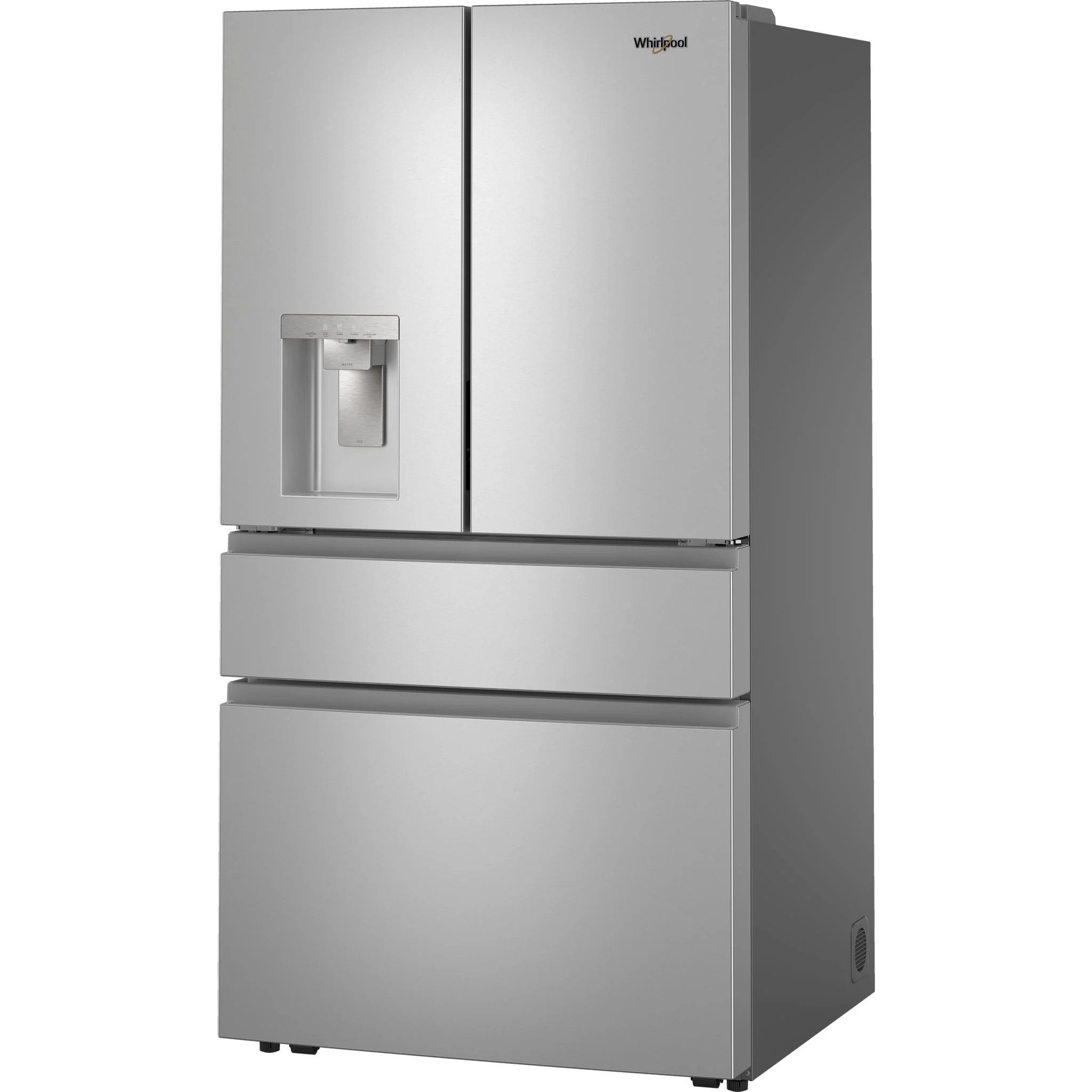 Whirlpool 29 Cu. Ft. French Door Refrigerator with Flexible Temperature Drawer - Fingerprint Resistant Stainless Steel (WRMF3536SZ) - Image 4