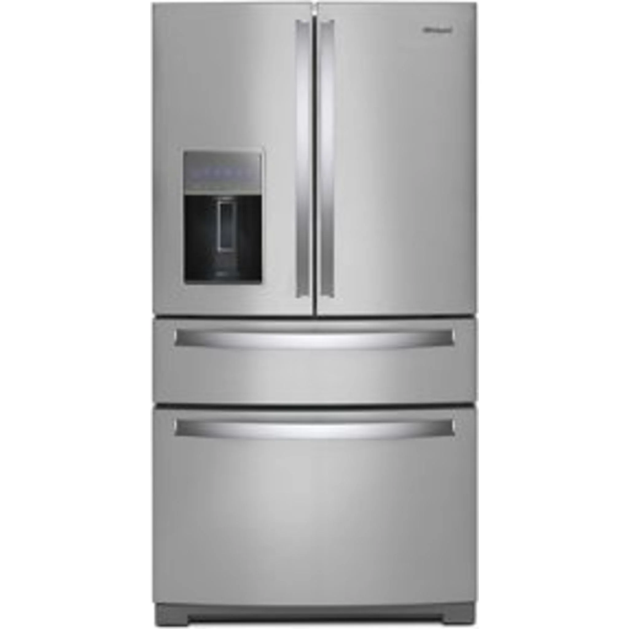 Whirlpool 36-inch Wide 4 Door Refrigerator with Prep and Store Bins - 26 Cu. Ft. -Fingerprint Resistant Stainless Steel (WRMF7736PZ) - Image 9