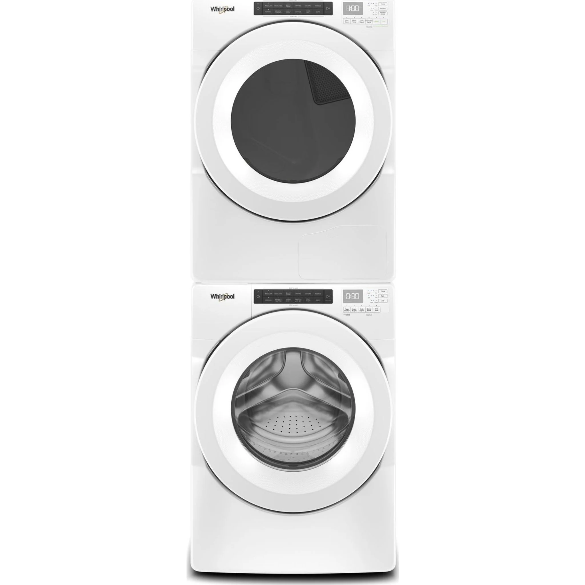 Whirlpool 5.0 cu.ft I.E.C. Closet-Depth Front Load Washer with Intuitive Controls -White (WFW560CHW) - Image 13