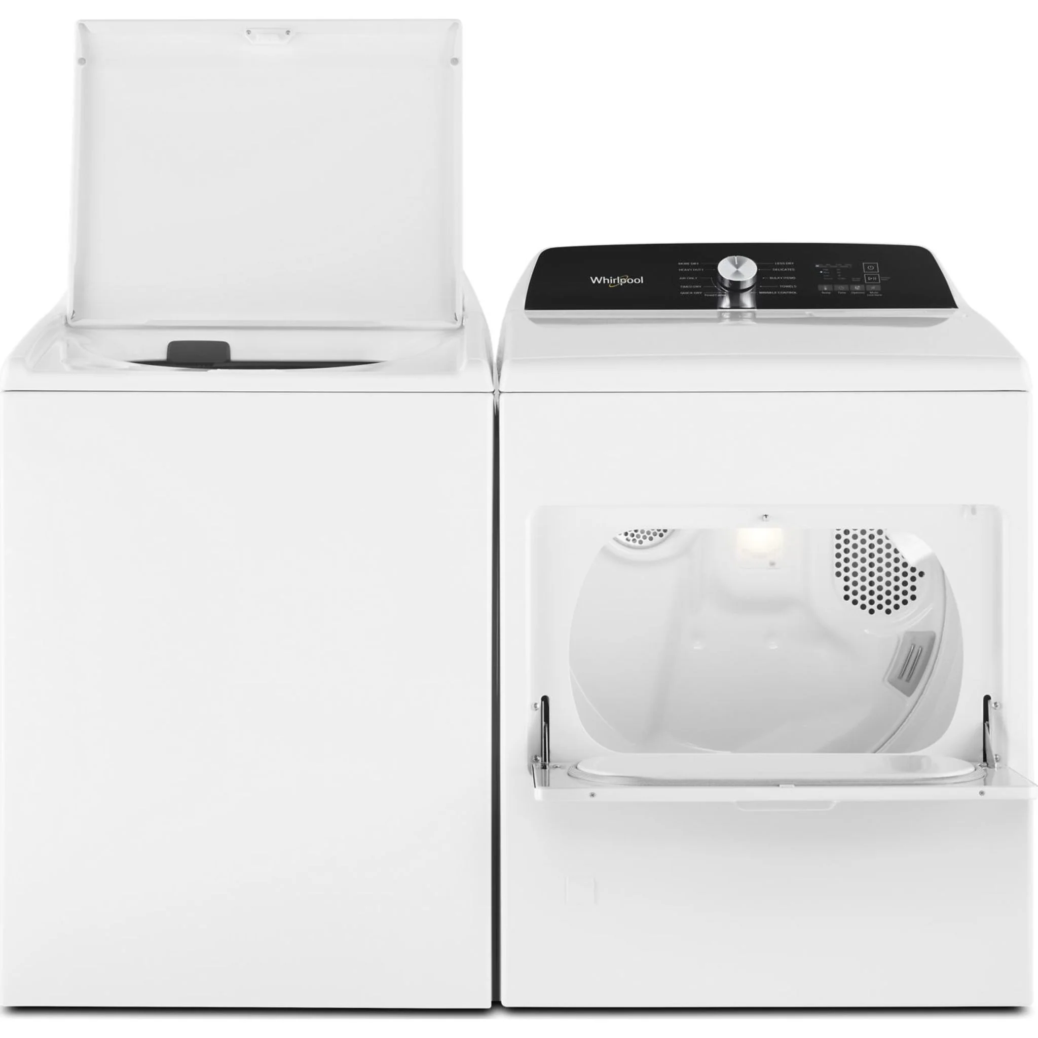 Whirlpool 7.0 Cu. Ft. Top Load Gas Moisture Sensing Dryer -White (WGD5010LW) - Image 20