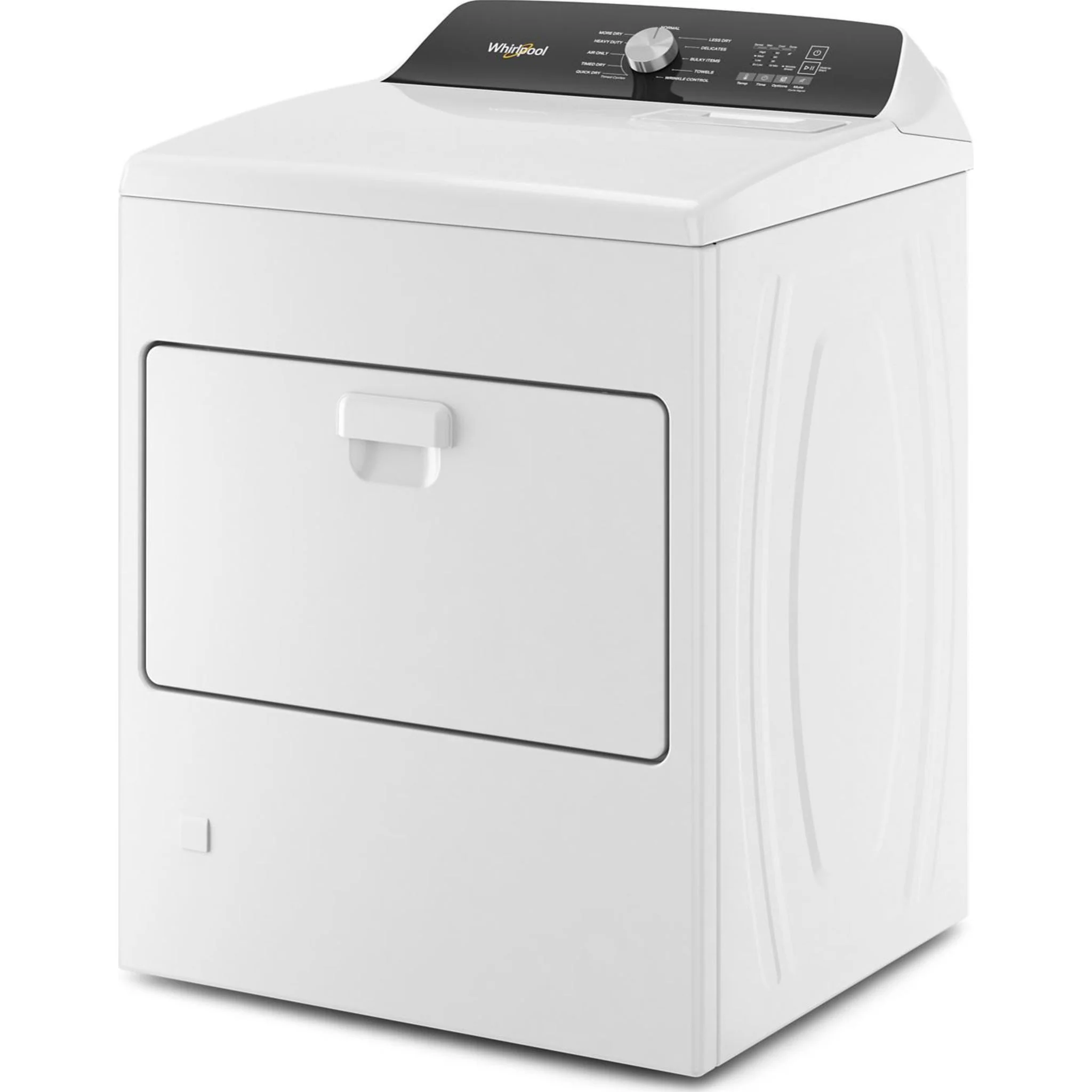 Whirlpool 7.0 Cu. Ft. Top Load Gas Moisture Sensing Dryer -White (WGD5010LW) - Image 6
