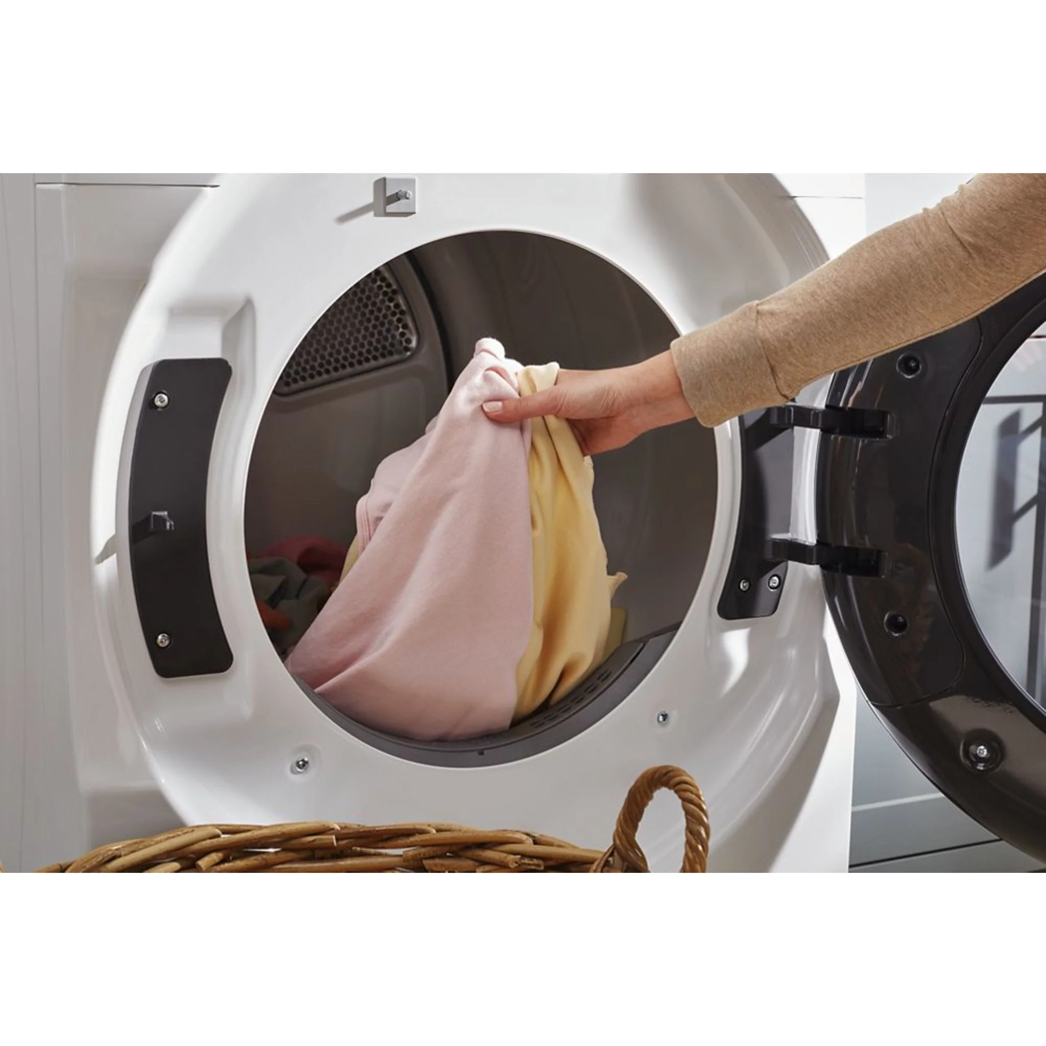 Whirlpool 7.4 cu.ft Front Load Long Vent Gas Dryer with Intuitive Controls -White (WGD560LHW) - Image 19