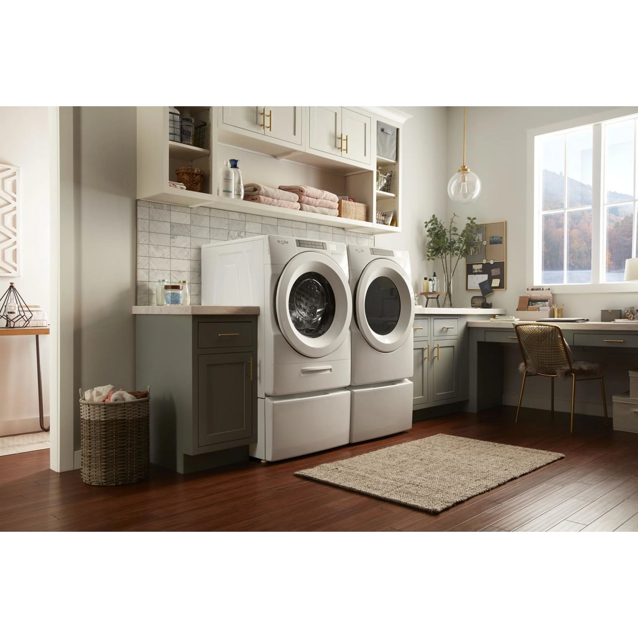 Whirlpool 7.4 cu. ft. Front Load Gas Dryer with Intuitive Touch Controls -White (WGD5620HW) - Image 18