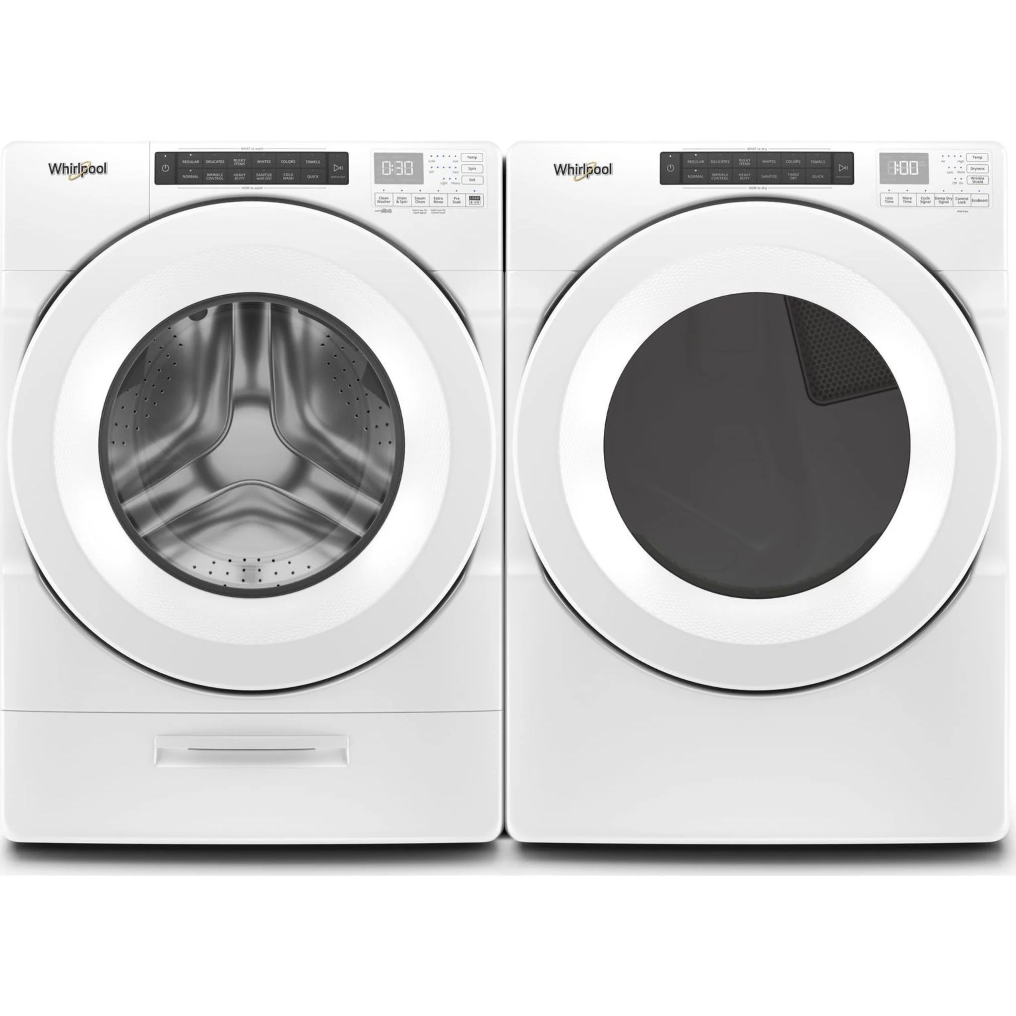 Whirlpool 7.4 cu. ft. Front Load Gas Dryer with Intuitive Touch Controls -White (WGD5620HW) - Image 22