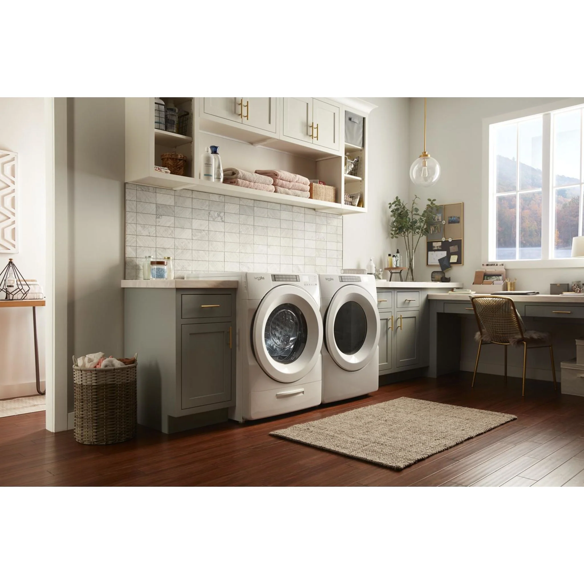 Whirlpool 7.4 cu. ft. Front Load Gas Dryer with Intuitive Touch Controls -White (WGD5620HW) - Image 24