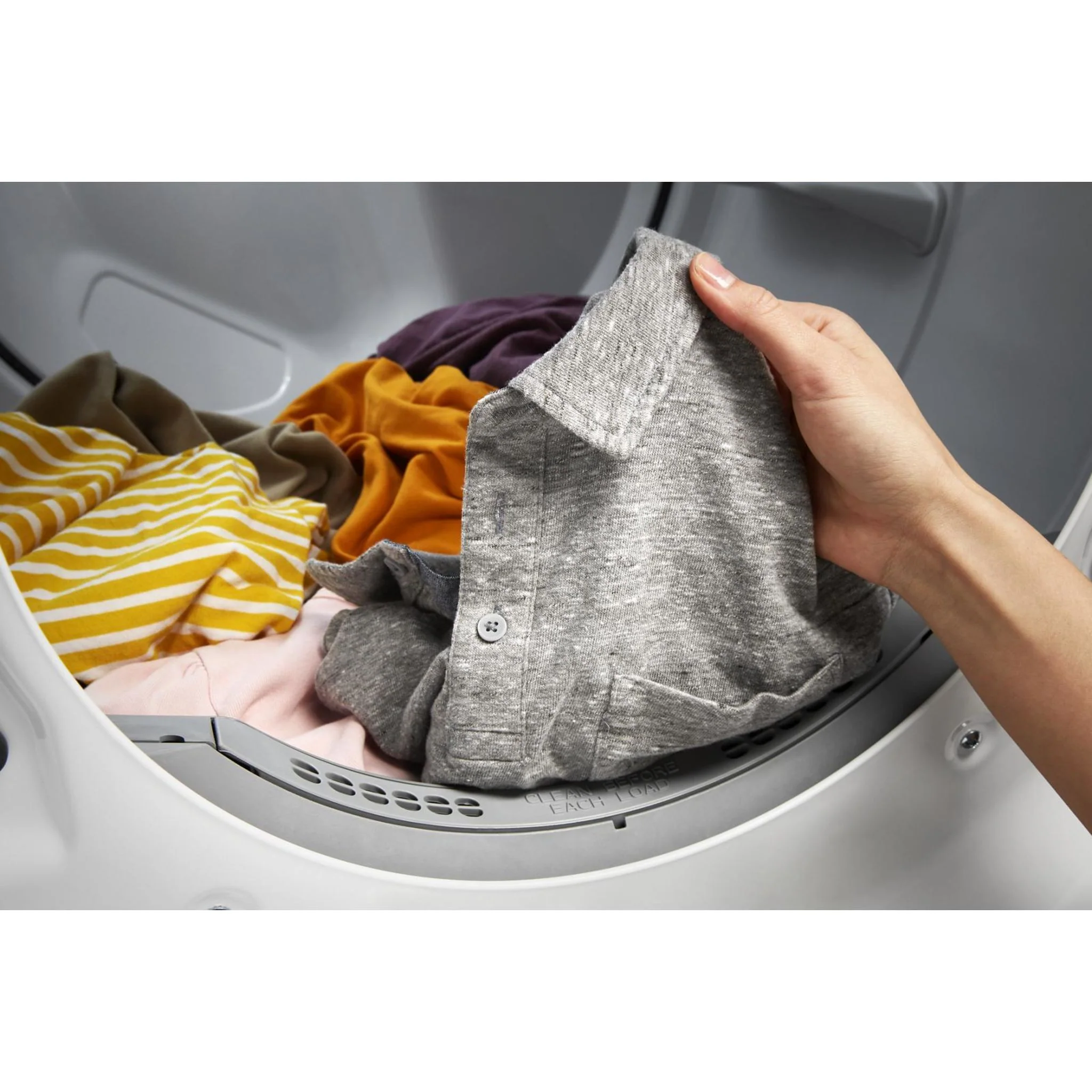 Whirlpool 7.4 cu. ft. Front Load Gas Dryer with Intuitive Touch Controls -White (WGD5620HW) - Image 7