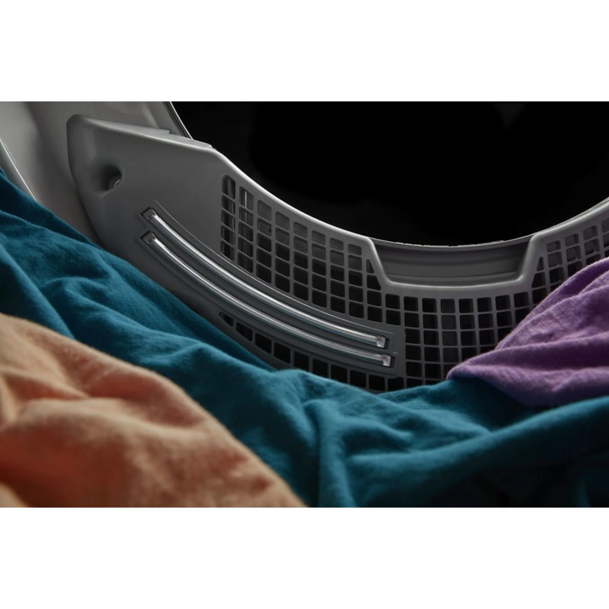 Whirlpool 7.4 cu. ft. Front Load Gas Dryer with Steam Cycles -Chrome Shadow (WGD8620HC) - Image 6