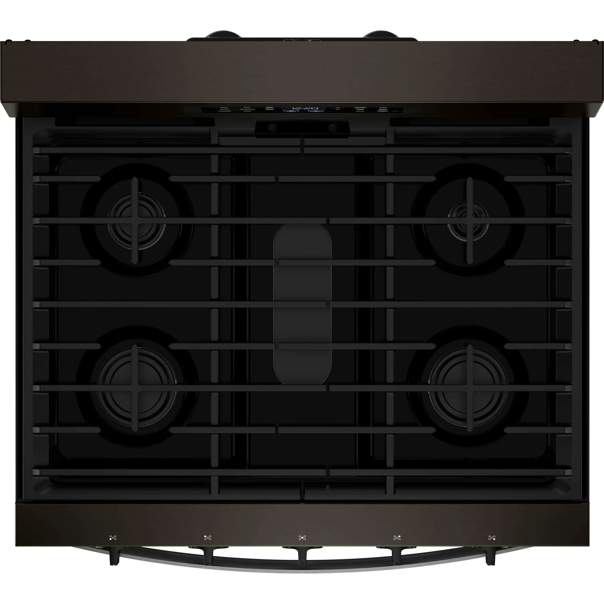 Whirlpool 30-inch Gas Range with Air Cooking Technology - Black-on-Stainless (WFGS5730SV) - Image 5