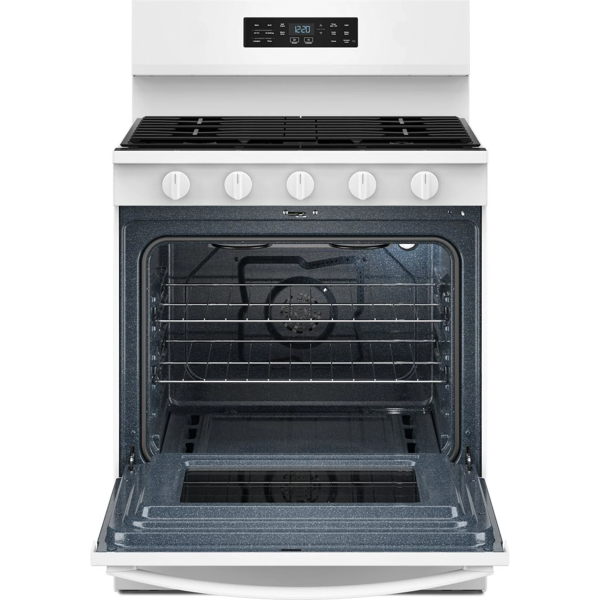 Whirlpool 30-inch Gas Range with Air Cooking Technology - White (WFGS5730SW) - Image 18