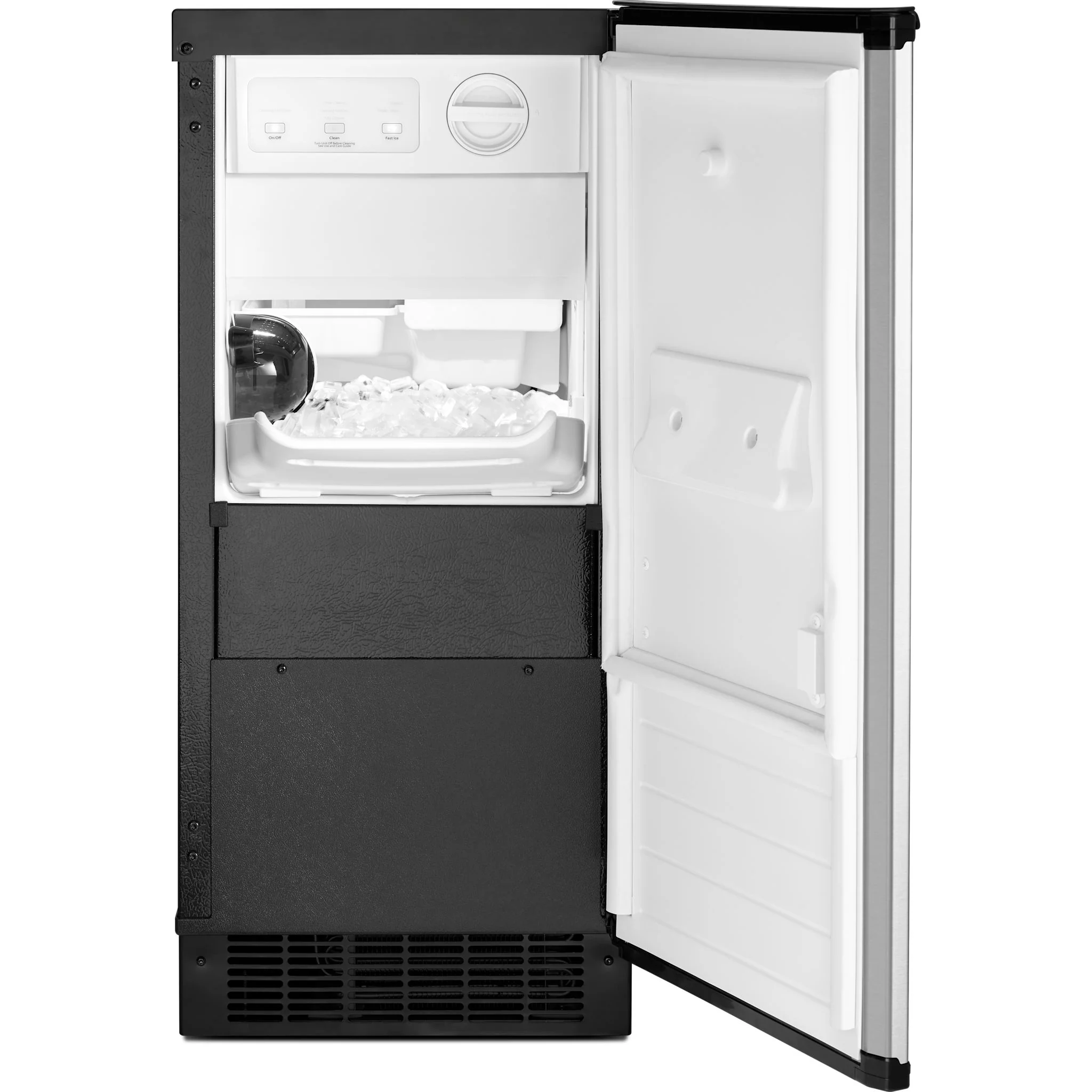Whirlpool 15" Icemaker with Clear Ice Technology - Fingerprint Resistant Stainless Steel (WUI95X15HZ) - Image 4