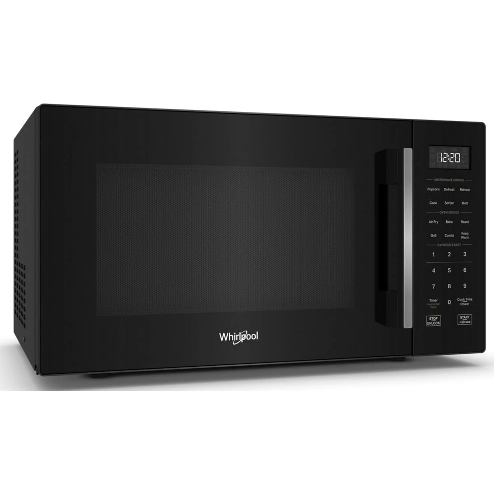 Whirlpool 1.0 cu. ft. Black All-In-One Multifunctional Countertop Microwave With Air Fry - 900 watt -Black (WMCS5522RB) - Image 3