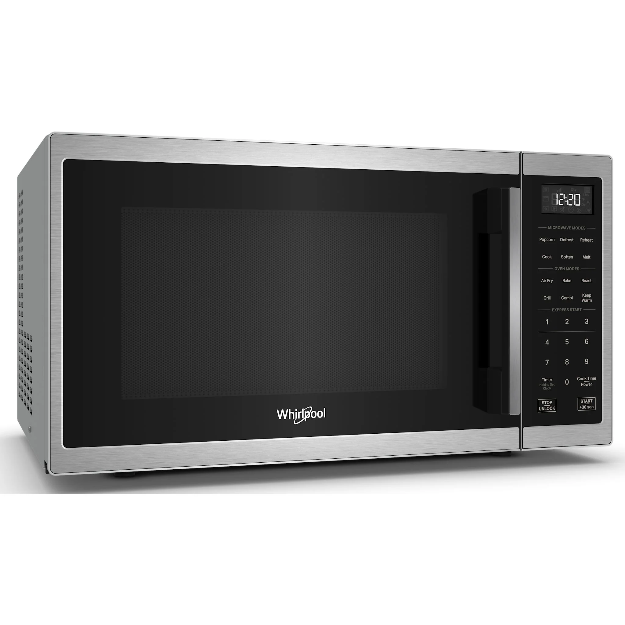 Whirlpool 1.0 cu. ft. Stainless Steel All-In-One Multifunctional Countertop Microwave With Air Fry - 900 watt -Stainless Steel (WMCS5522RS) - Image 3