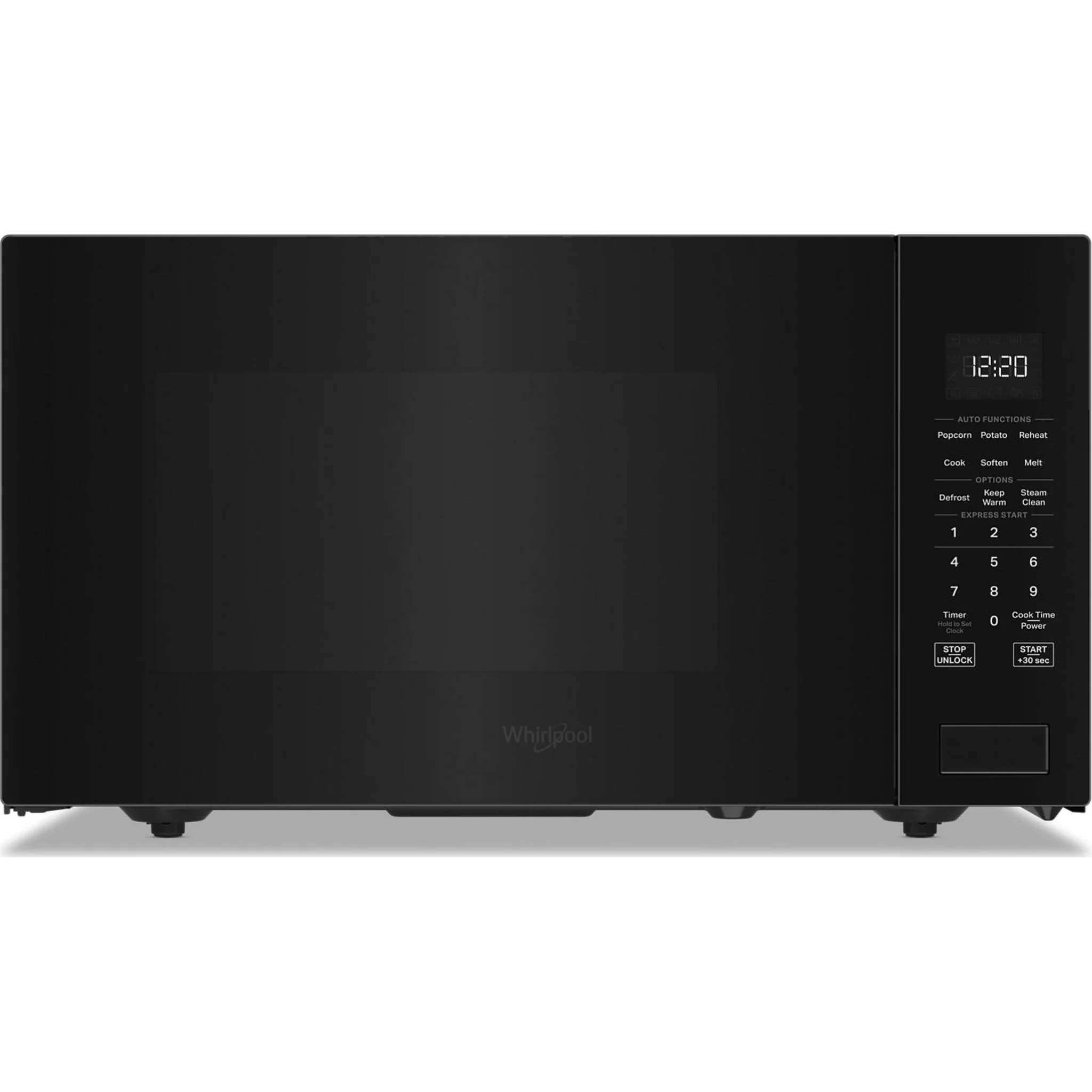 Whirlpool 1.6 cu. ft. Sensor Cooking Microwave -Black (YWMCS7022SB)