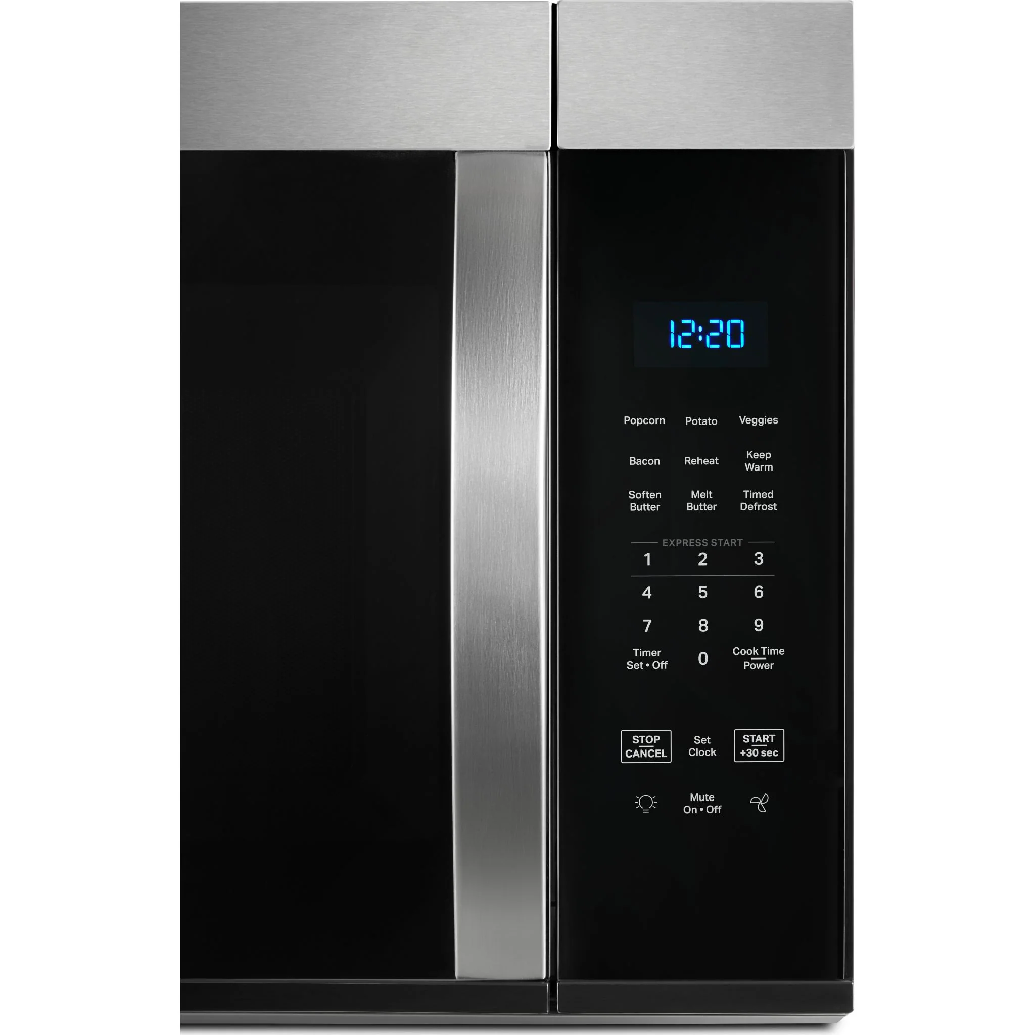 Whirlpool 30W 1.7 cu. ft Over the range Microwave with 900-Watts Cooking Power -Fingerprint Resistant Stainless Steel (YWMMS3130RZ) - Image 5