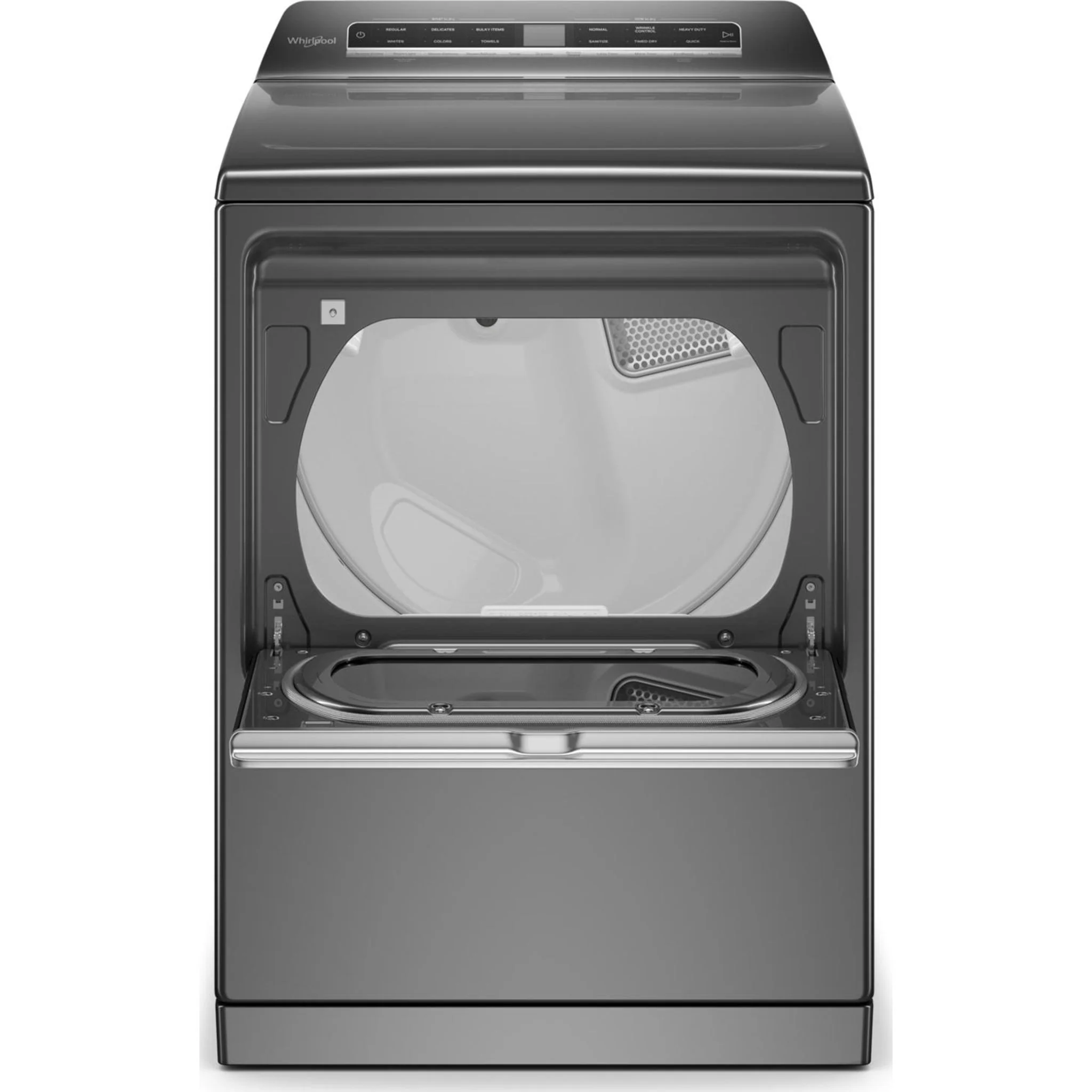 Whirlpool 7.4 cu. ft. Top Load Gas Dryer with Advanced Moisture Sensing -Chrome Shadow (WGD8127LC) - Image 15