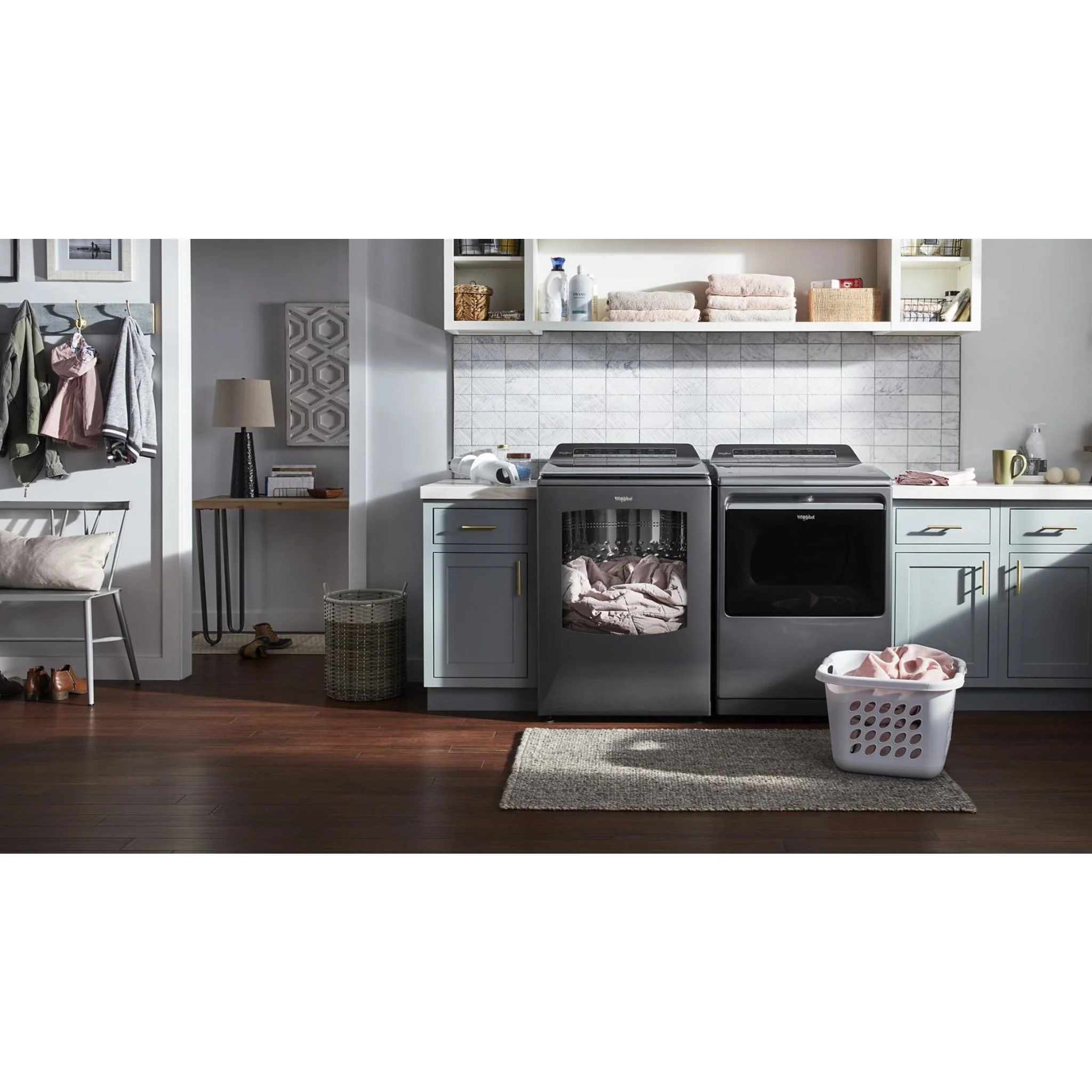 Whirlpool 7.4 cu. ft. Top Load Gas Dryer with Advanced Moisture Sensing -Chrome Shadow (WGD8127LC) - Image 29