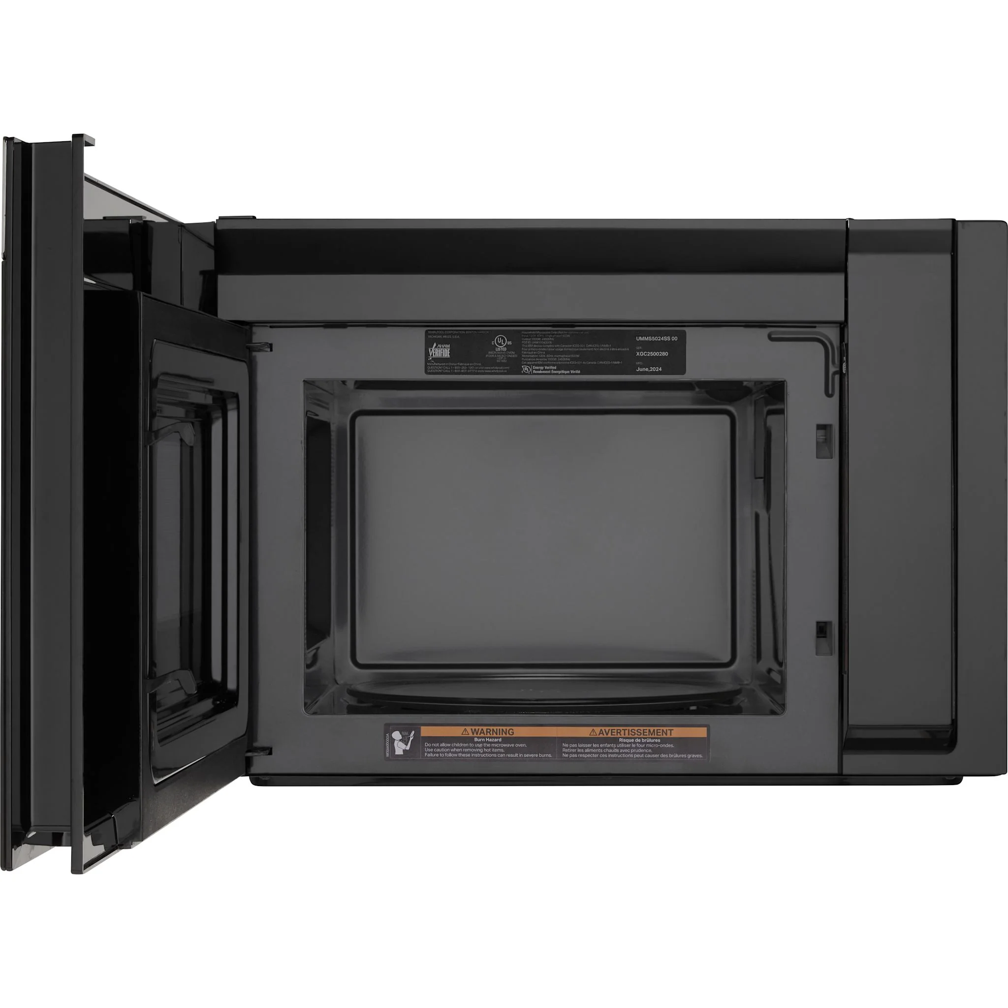 Whirlpool 1.4 cu. ft. Space Saving Over-the-Range Microwave -Stainless Steel (UMMS5024SS) - Image 10