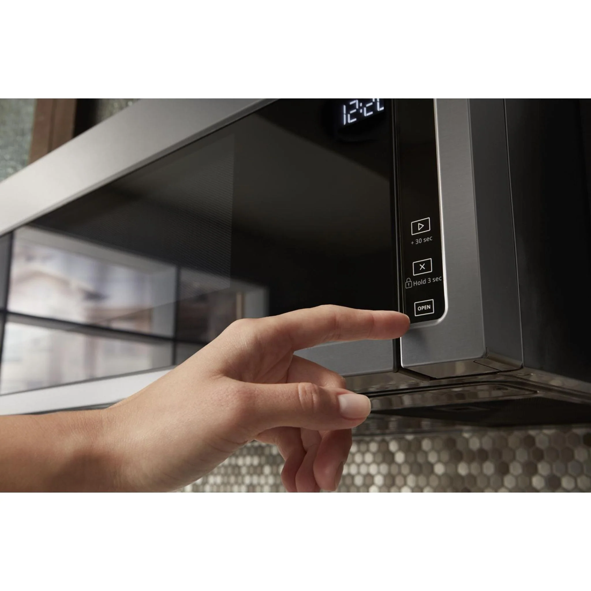 Whirlpool 1.1 cu. ft. Low Profile Microwave Hood Combination -Stainless Steel (YWML55011HS) - Image 4