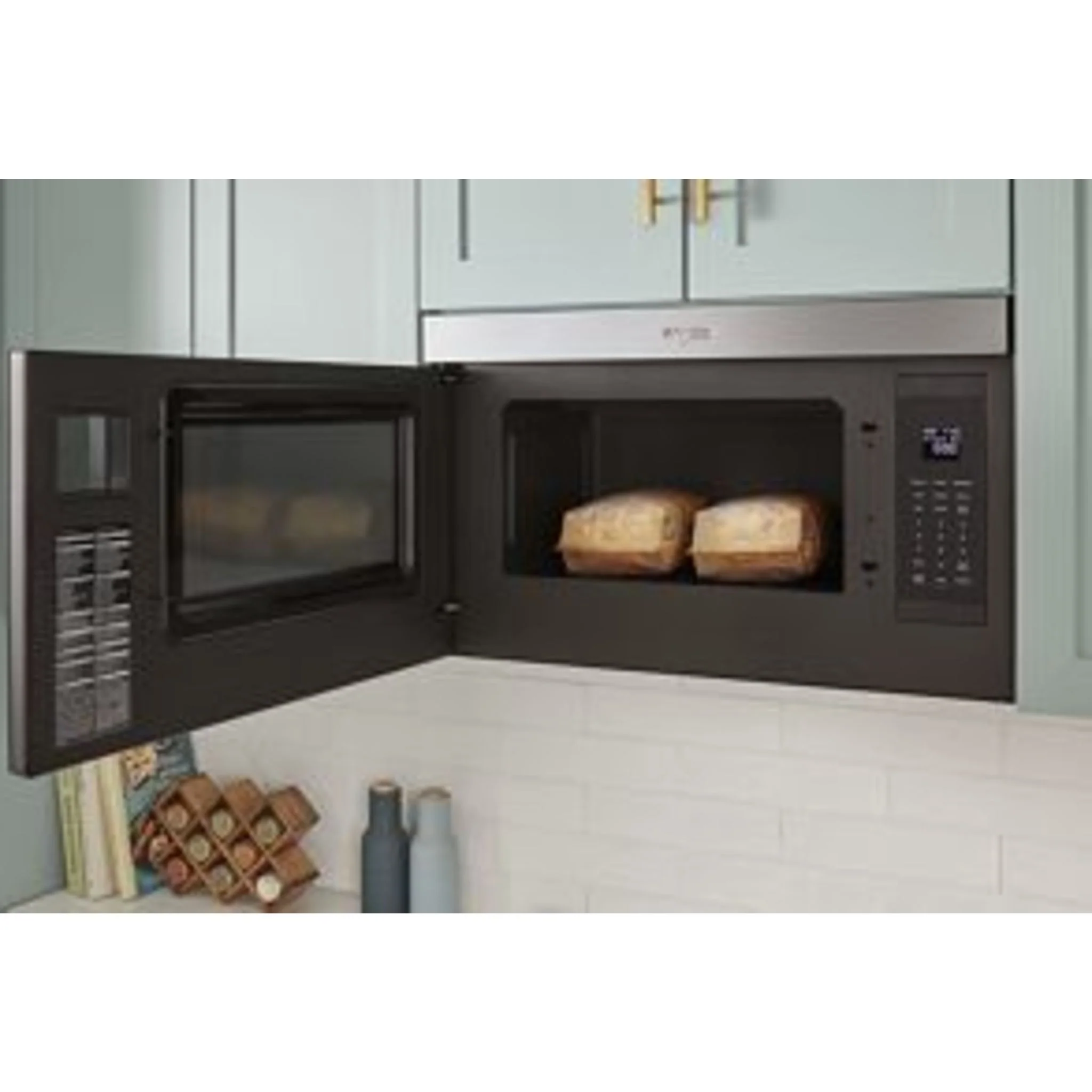 Whirlpool Flush Mount Over-the-Range Microwave with Turntable-Free Design -White (YWMMF5930PW) - Image 31