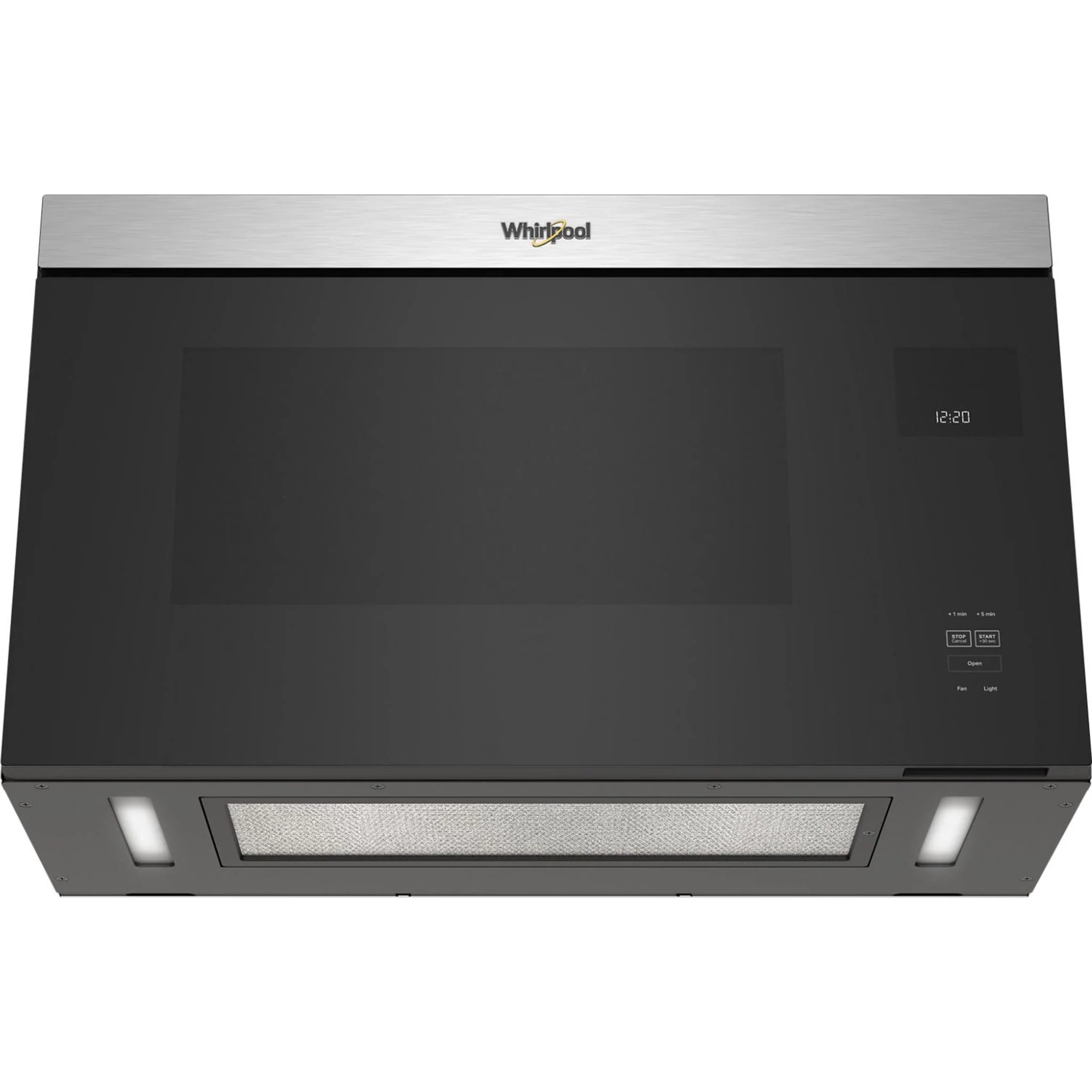 Whirlpool Flush Mount Over-the-Range Microwave with Turntable-Free Design -Fingerprint Resistant Stainless Steel (YWMMF5930PZ) - Image 6