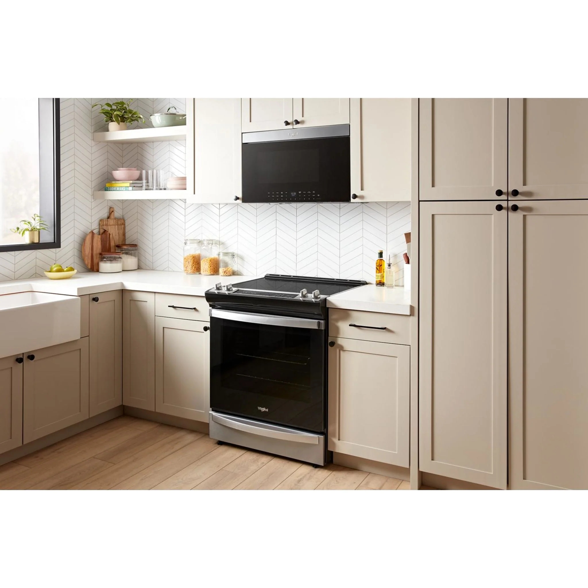Whirlpool Air Fry Over- the-Range Microwave Oven with Flush Built-in Design -Fingerprint Resistant Stainless Steel (YWMMF7330RZ) - Image 28