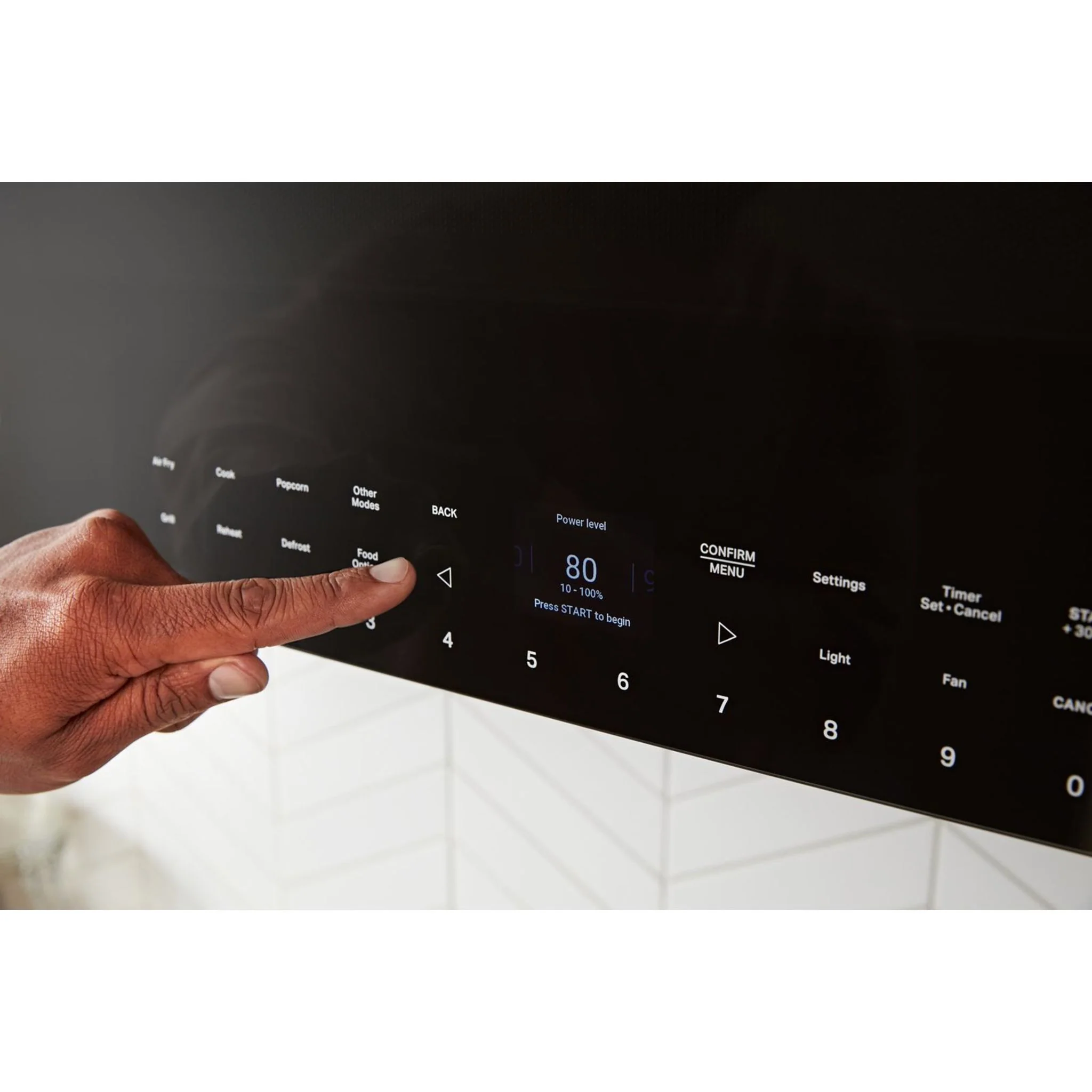 Whirlpool Air Fry Over- the-Range Microwave Oven with Flush Built-in Design -Fingerprint Resistant Stainless Steel (YWMMF7330RZ) - Image 29