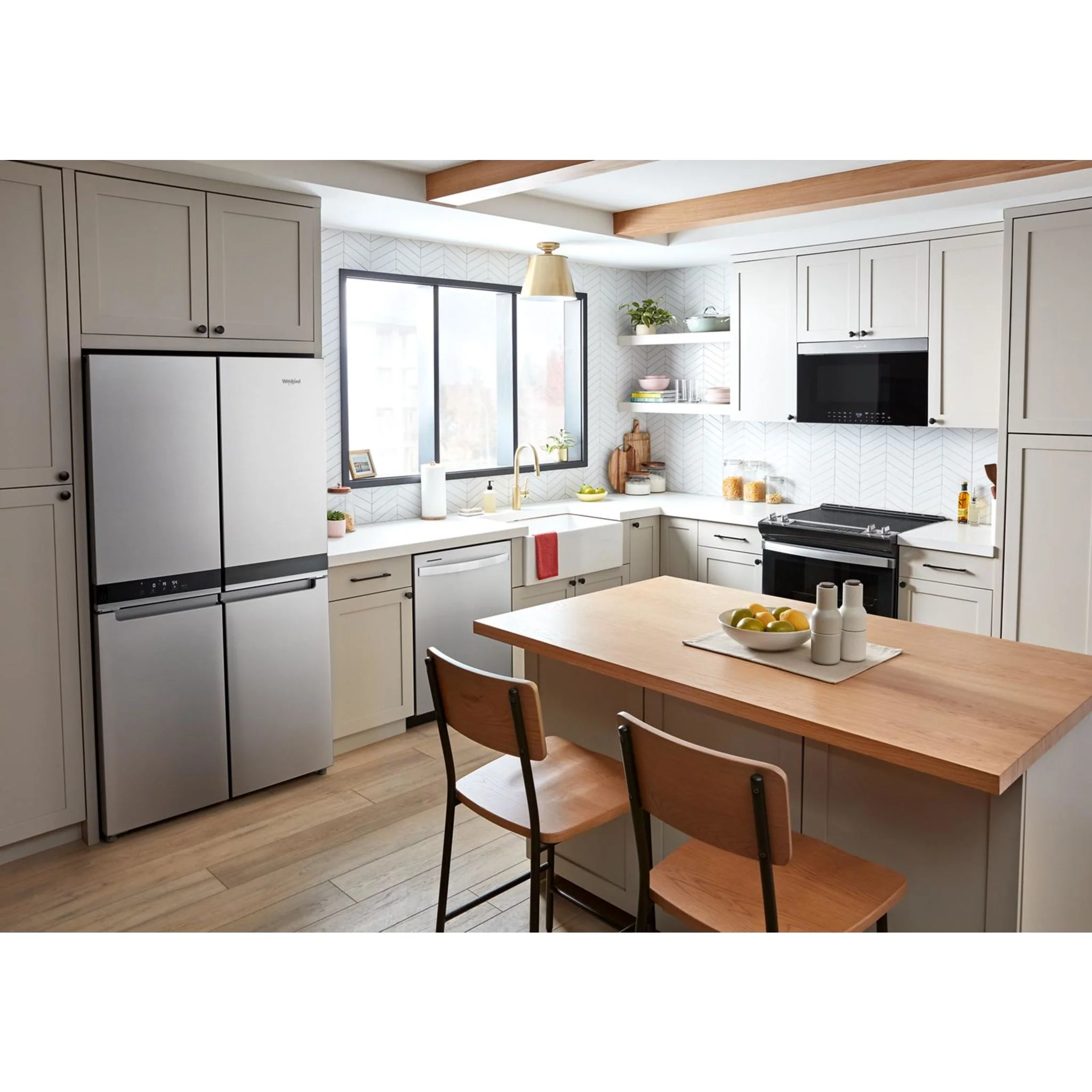 Whirlpool Air Fry Over- the-Range Microwave Oven with Flush Built-in Design -Fingerprint Resistant Stainless Steel (YWMMF7330RZ) - Image 32