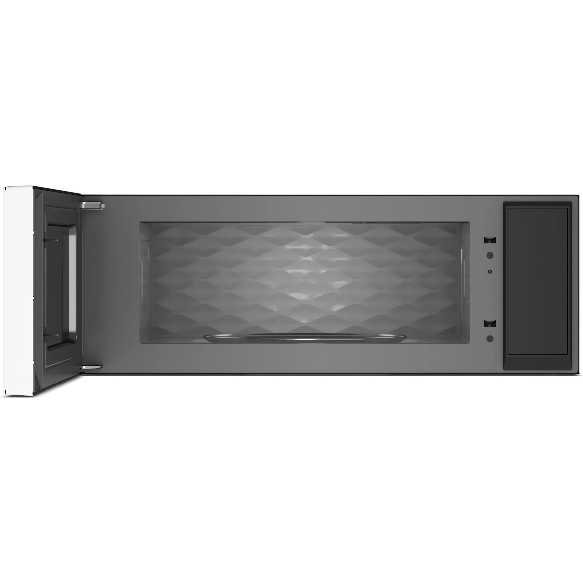 Whirlpool 1.1 cu. ft. Smart Low Profile Microwave Hood Combination with 450 CRM 4-Speed Venting -White (YWMML5530RW) - Image 4