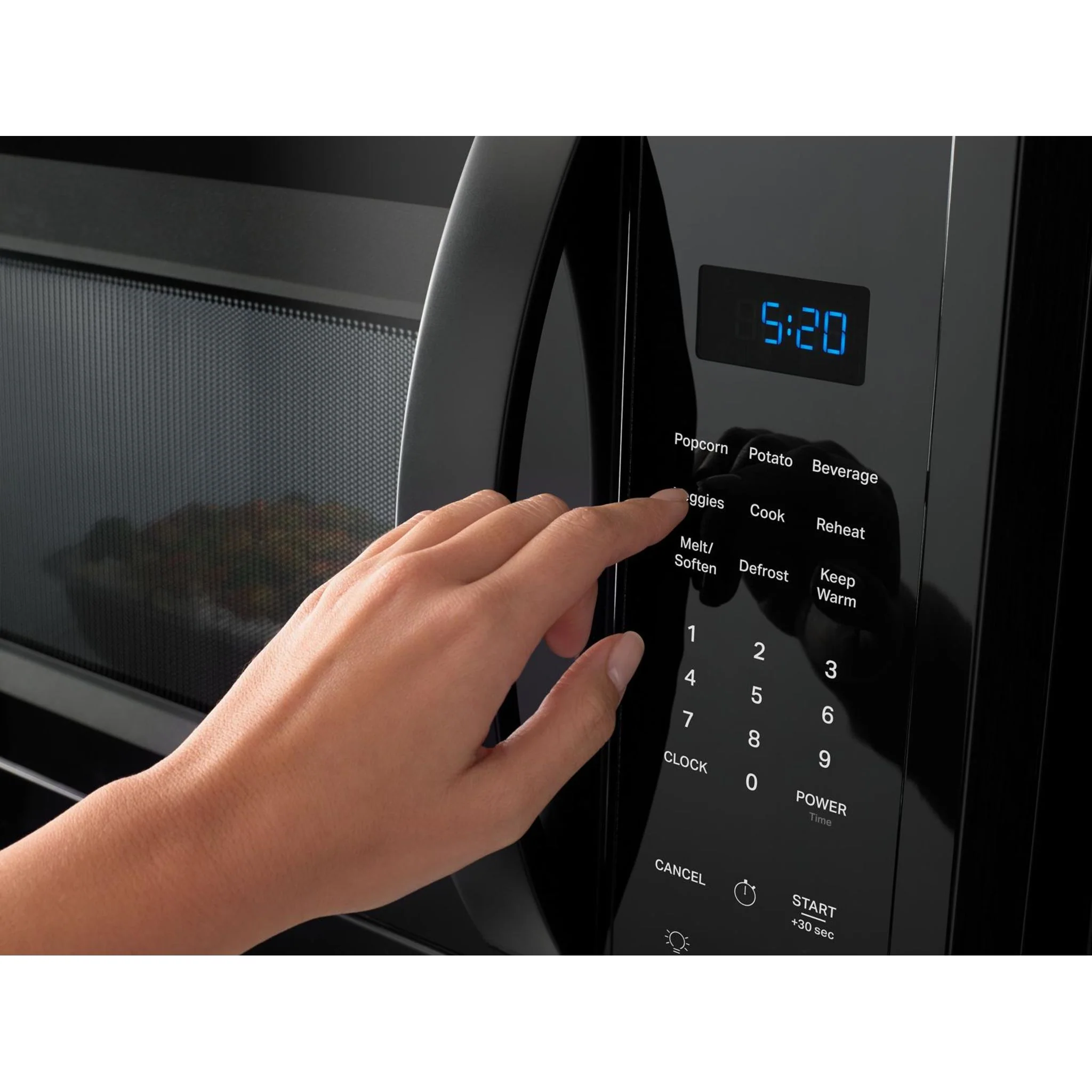 Whirlpool 1.9 cu ft. Over the Range Microwave with Sensor Cooking Technology - 900 Watts - Black (YWMMS3230SB) - Image 4