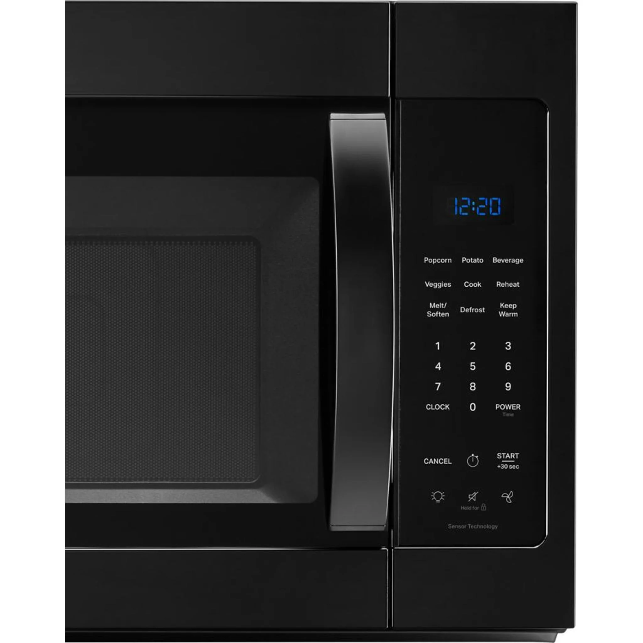 Whirlpool 1.9 cu ft. Over the Range Microwave with Sensor Cooking Technology - 900 Watts - Black (YWMMS3230SB) - Image 8