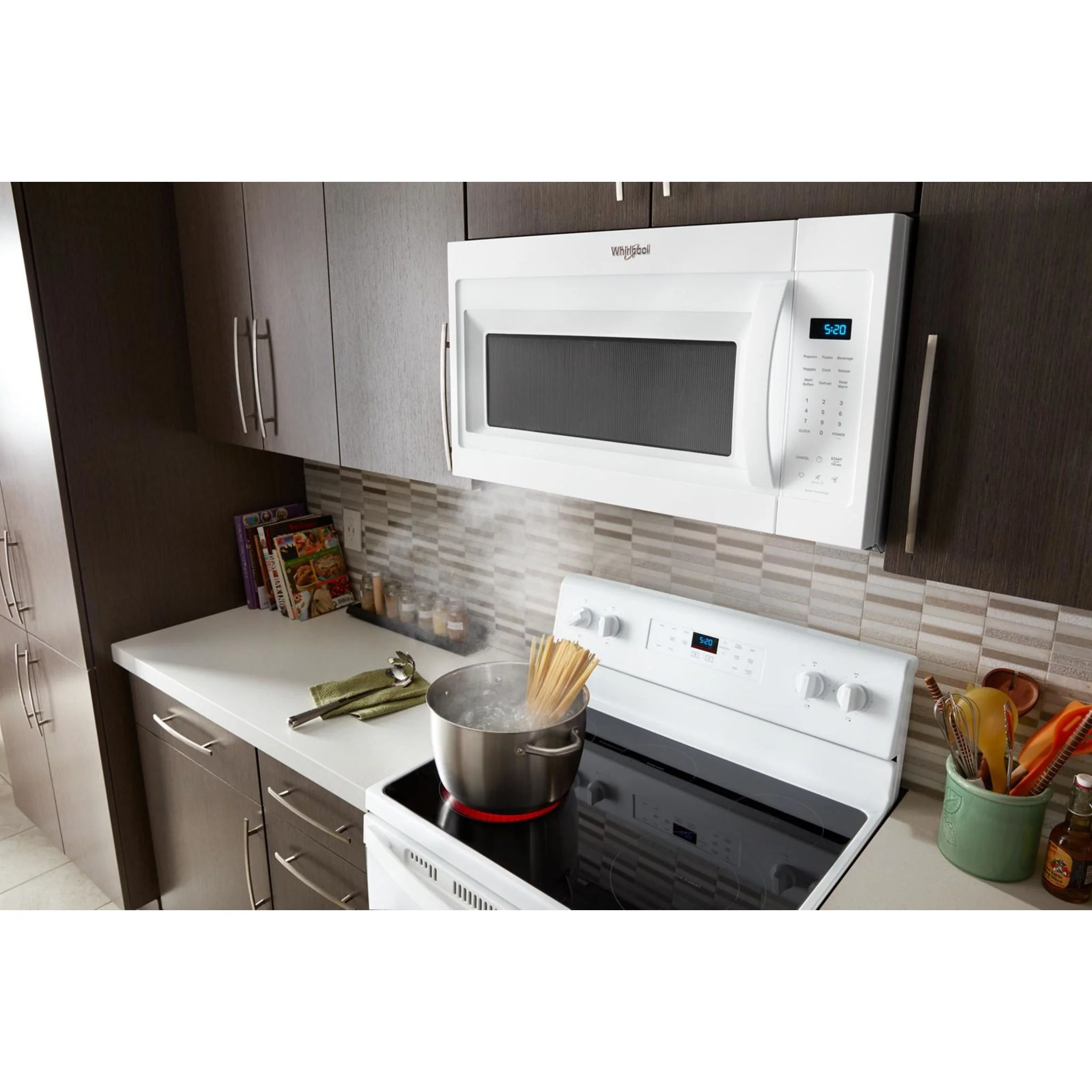 Whirlpool 1.9 cu ft. Over the Range Microwave with Sensor Cooking Technology - 900 Watts - White (YWMMS3230SW) - Image 15