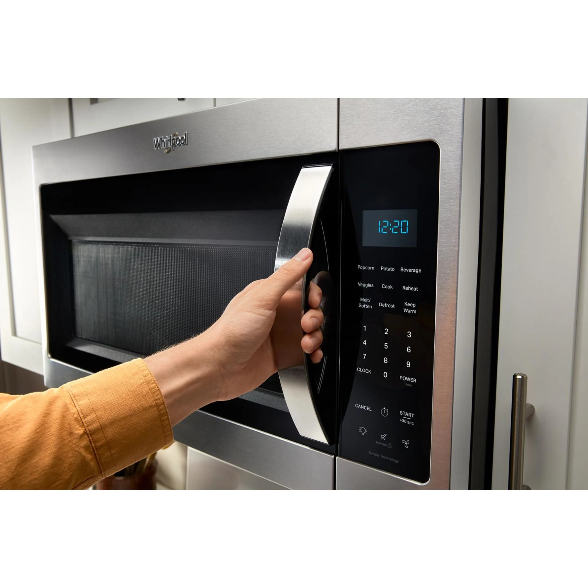 Whirlpool 1.9 cu ft. Over the Range Microwave with Sensor Cooking Technology - 900 Watts - Fingerprint Resistant Stainless Steel (YWMMS3230SZ) - Image 16