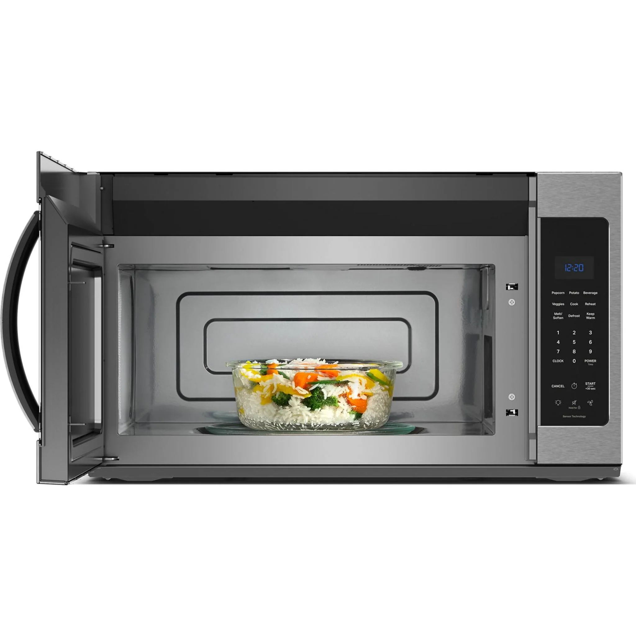 Whirlpool 1.9 cu ft. Over the Range Microwave with Sensor Cooking Technology - 900 Watts - Fingerprint Resistant Stainless Steel (YWMMS3230SZ) - Image 17