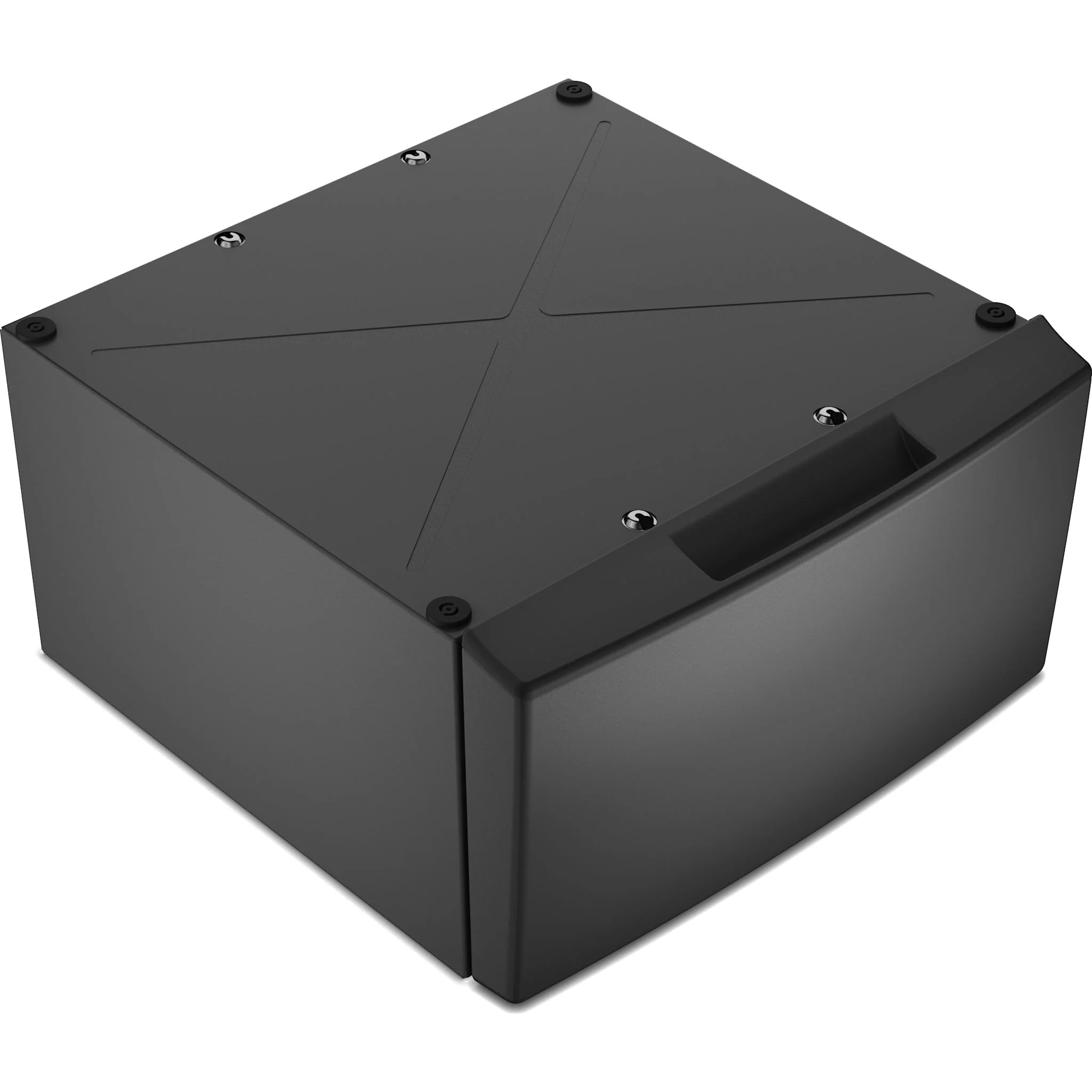 Whirlpool 15.5" Pedestal for Front Load Washer and Dryer with Storage -Volcano Black (WFP2715RU) - Image 2