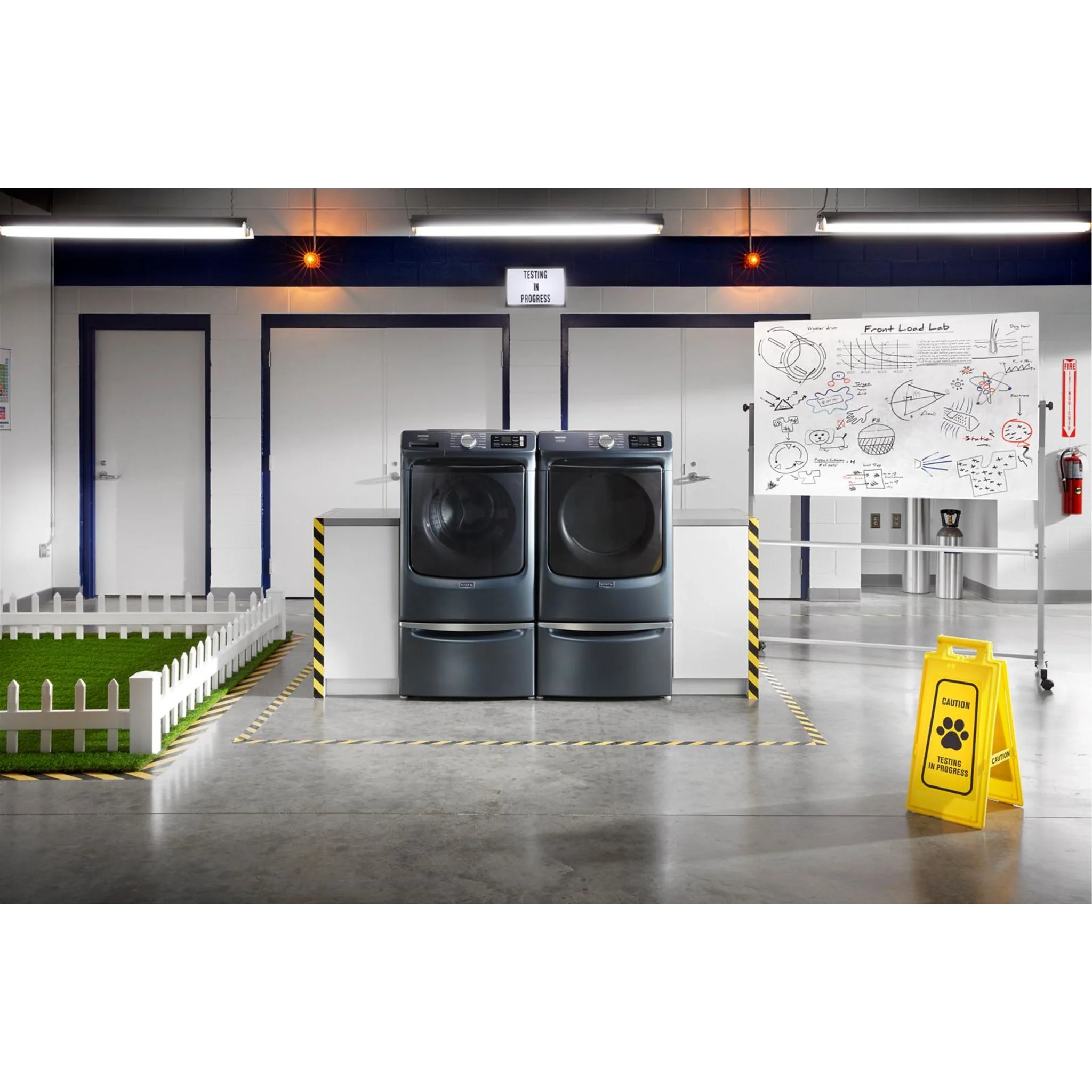 Whirlpool 15.5" (39.4 cm) Pedestal for Front Load Washer and Dryer with Storage -Midnight Steel (XHPC155RF) - Image 28