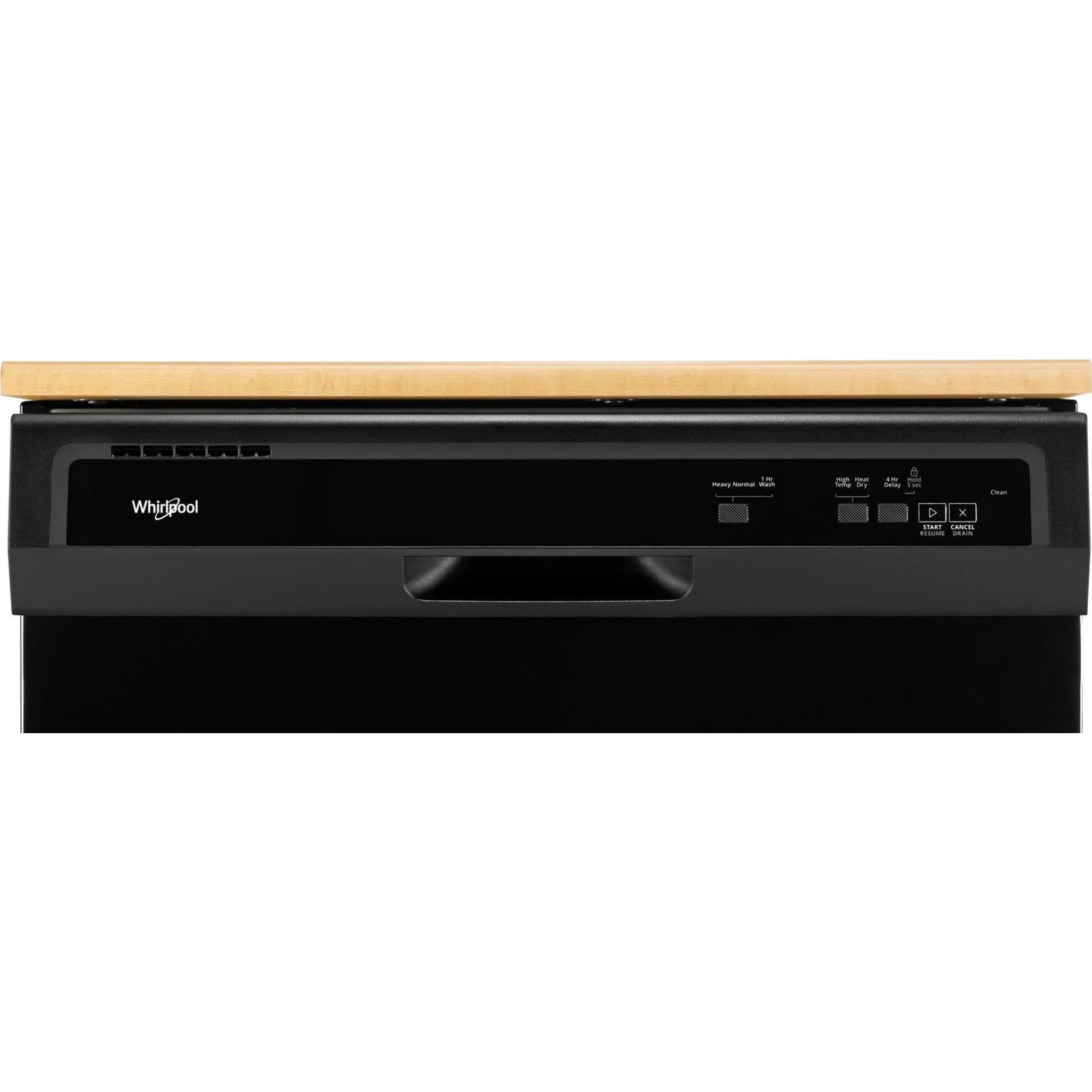 Whirlpool Heavy-Duty Dishwasher with 1-Hour Wash Cycle -Black (WDP370PAHB) - Image 11