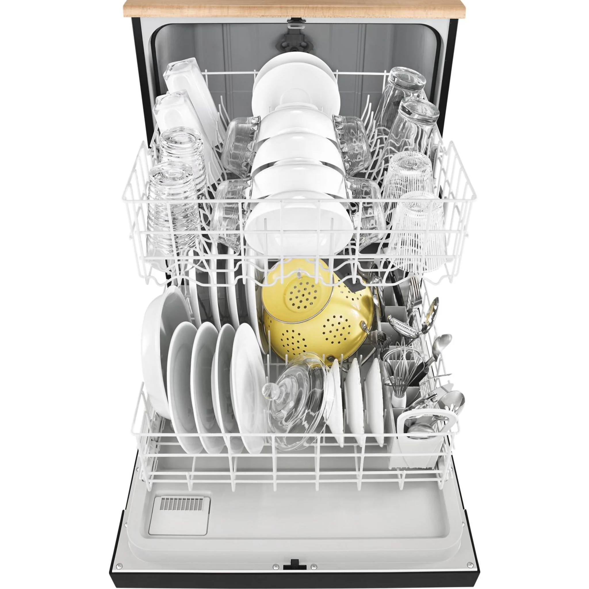 Whirlpool Heavy-Duty Dishwasher with 1-Hour Wash Cycle -Black (WDP370PAHB) - Image 14