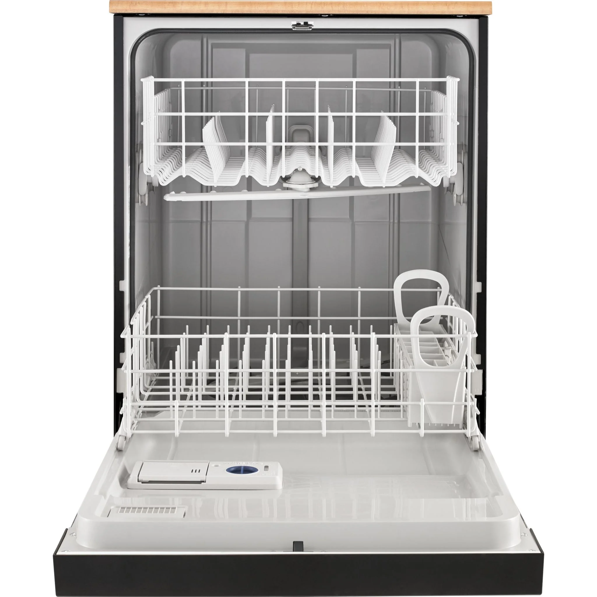 Whirlpool Heavy-Duty Dishwasher with 1-Hour Wash Cycle -Black (WDP370PAHB) - Image 2