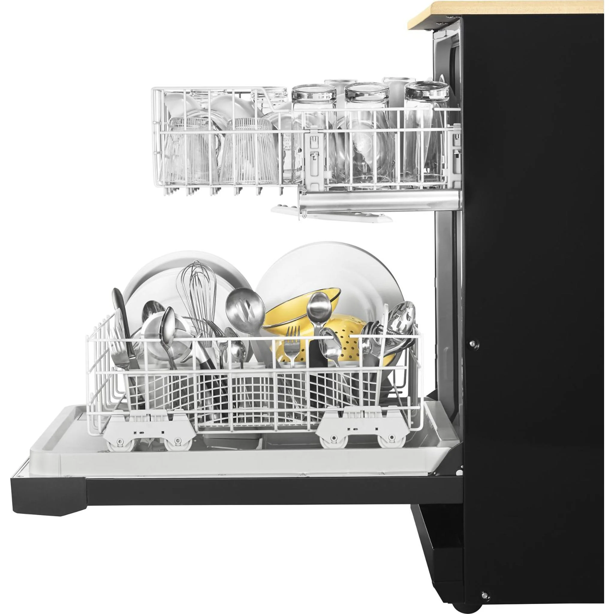 Whirlpool Heavy-Duty Dishwasher with 1-Hour Wash Cycle -Black (WDP370PAHB) - Image 24